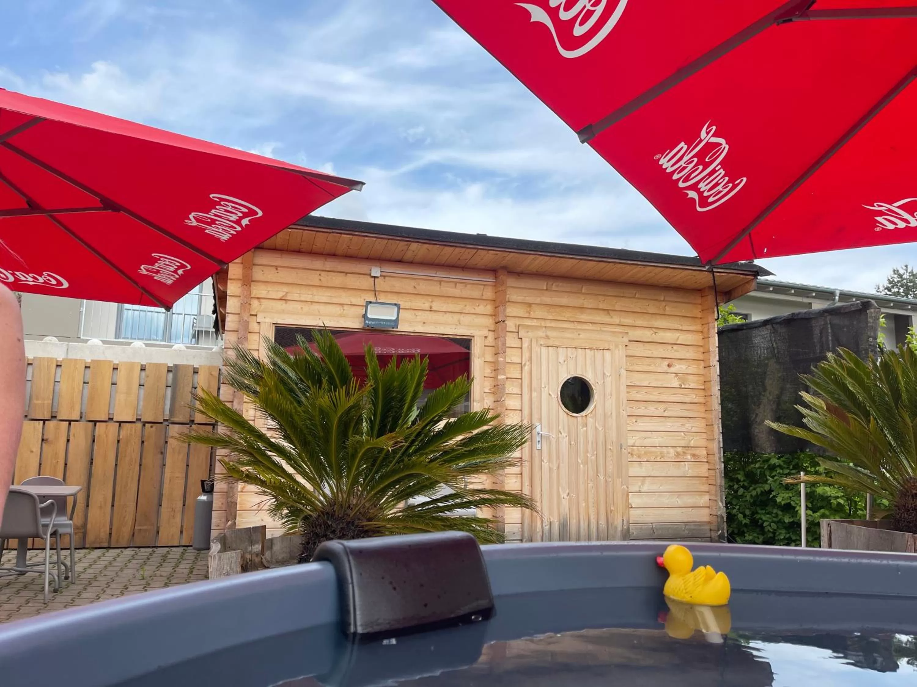 Patio in Walhalla Hotel Regensburg Hoeferer 4 Sterne Superior