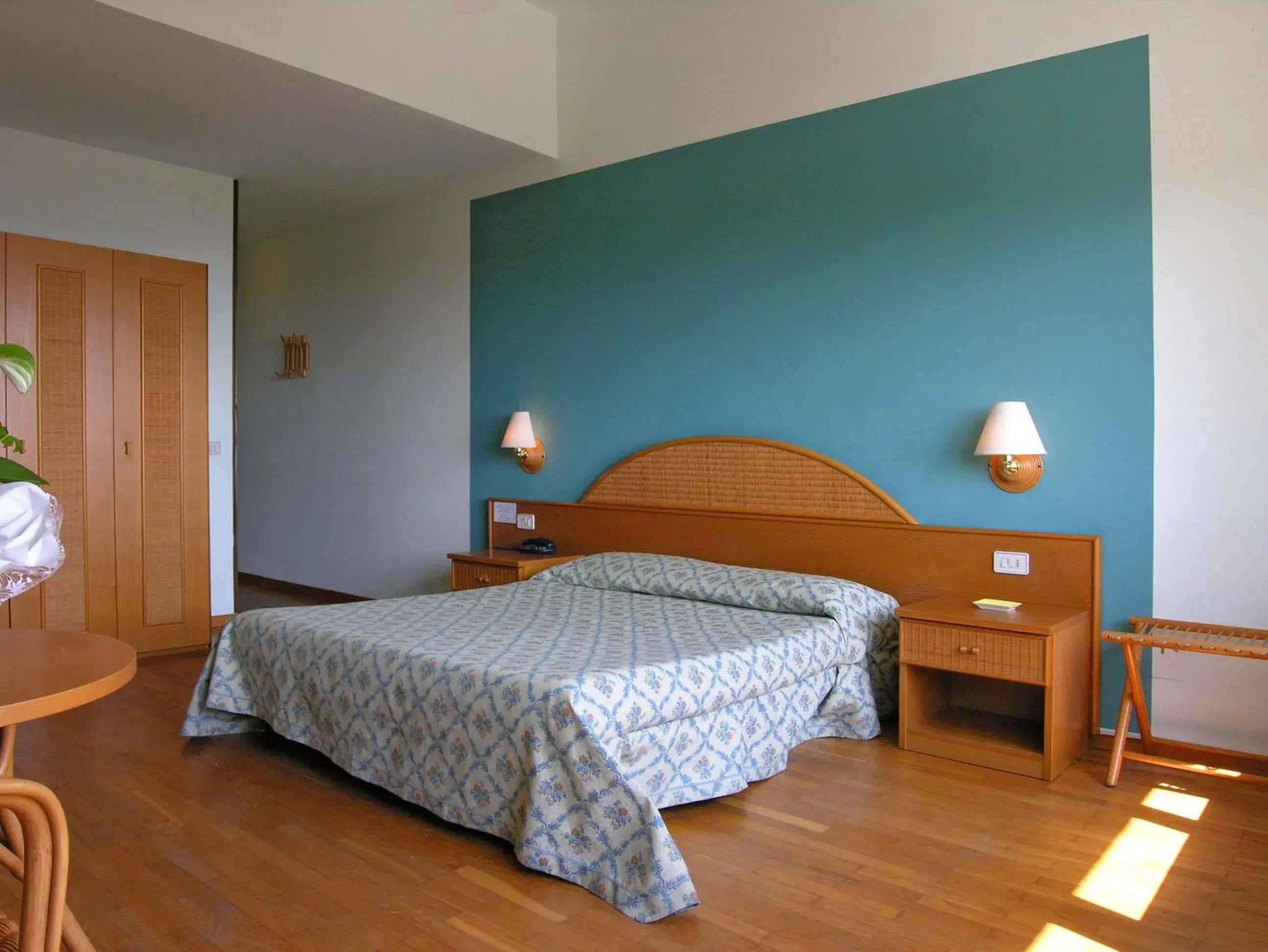 Bed in Hotel Cavalieri