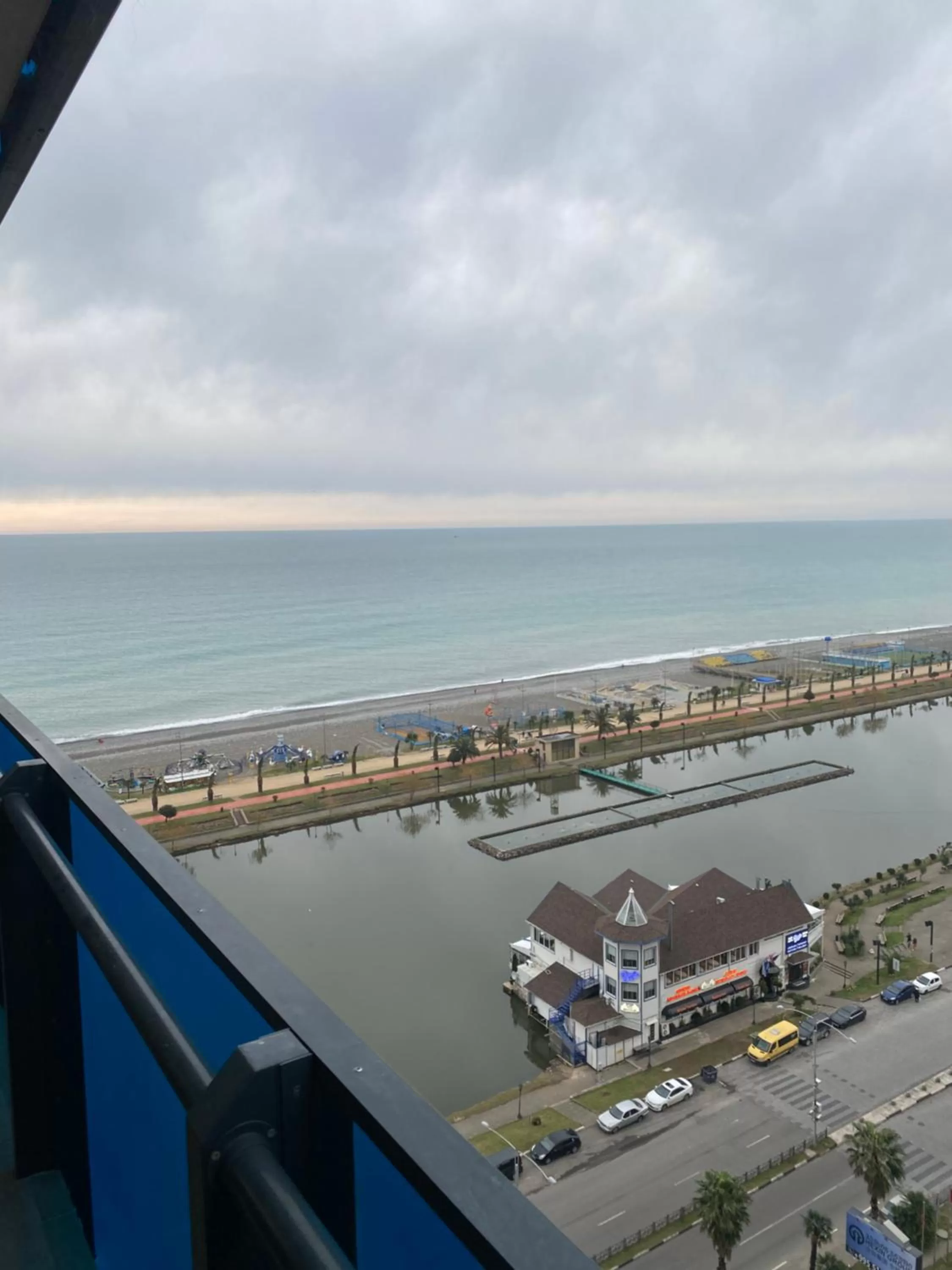 Balcony/Terrace, Sea View in Orbi City Luxury Suite