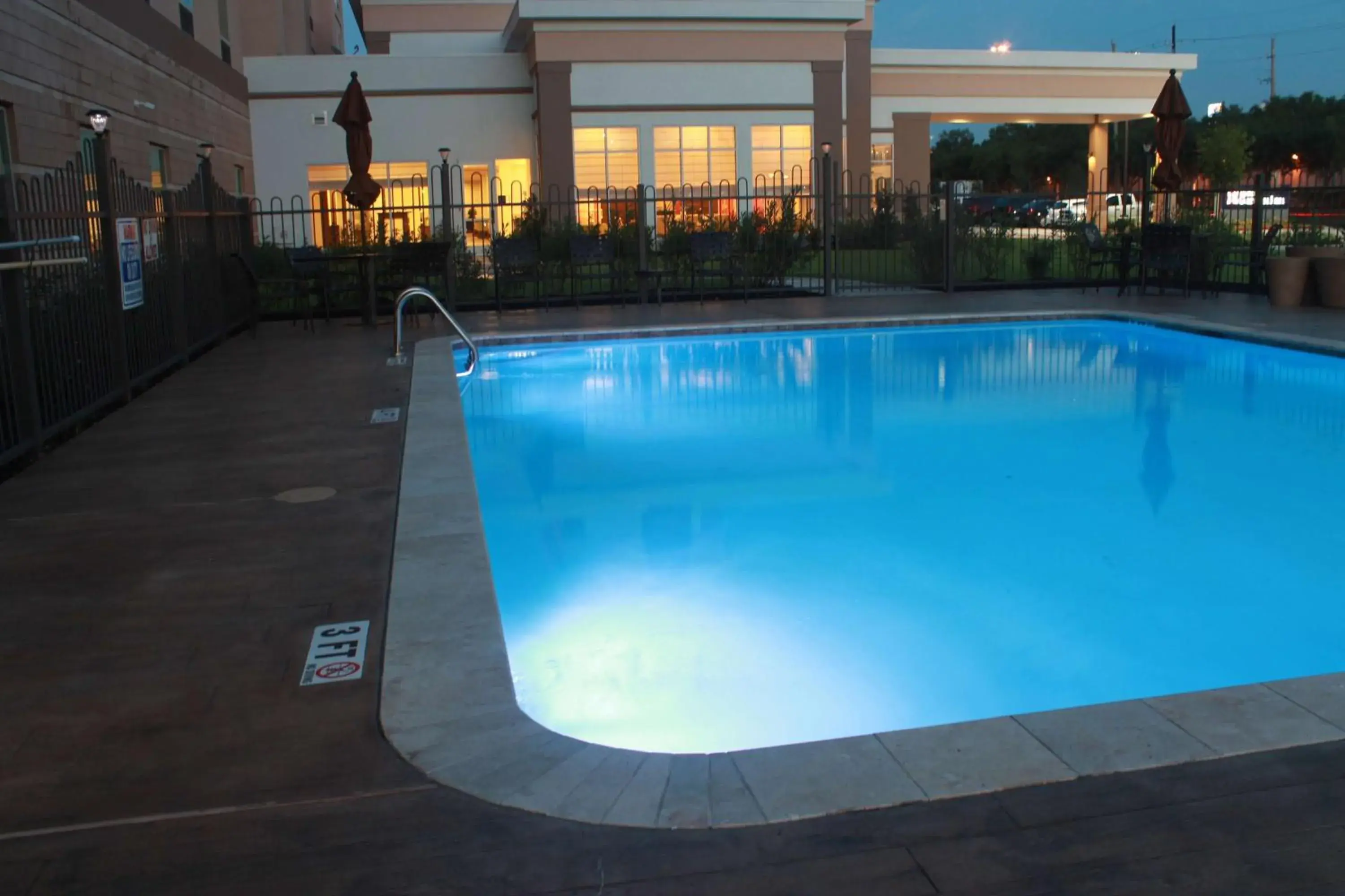 Pool view, Swimming Pool in Hilton Garden Inn Houston Cypress Station, TX