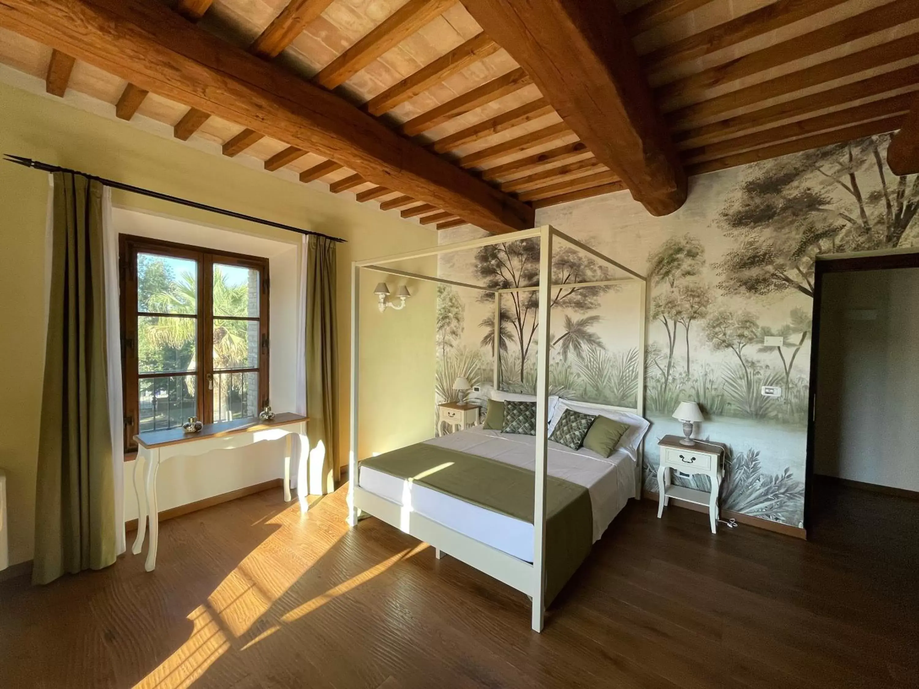 Bed in Villa Preselle Country Resort
