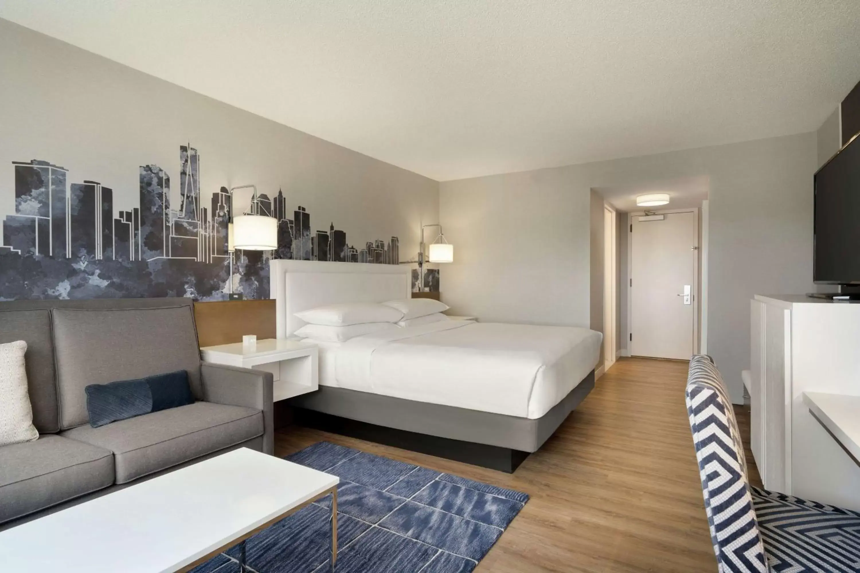 Bedroom, Bed in Hilton Meadowlands