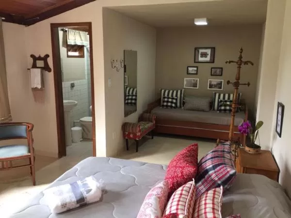 Seating Area in Pousada Nossa Terra