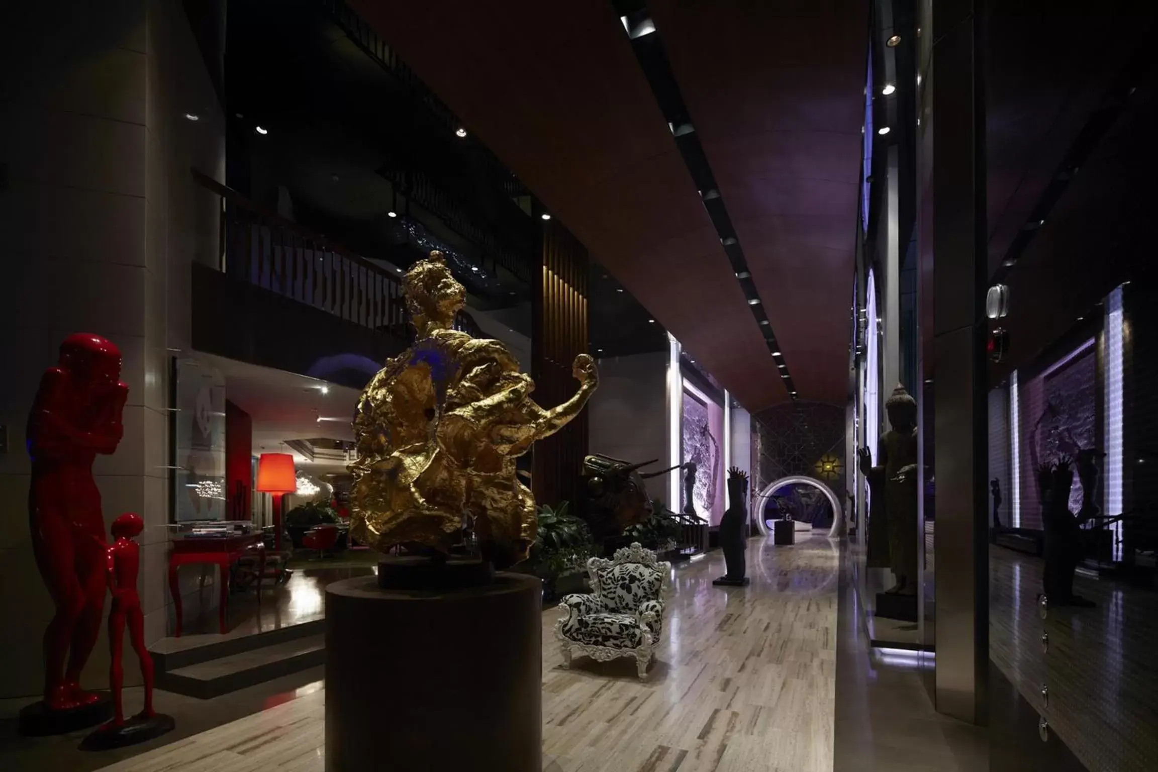 Lobby or reception in Hotel Éclat Beijing Lobby or reception in Hotel Éclat Beijing