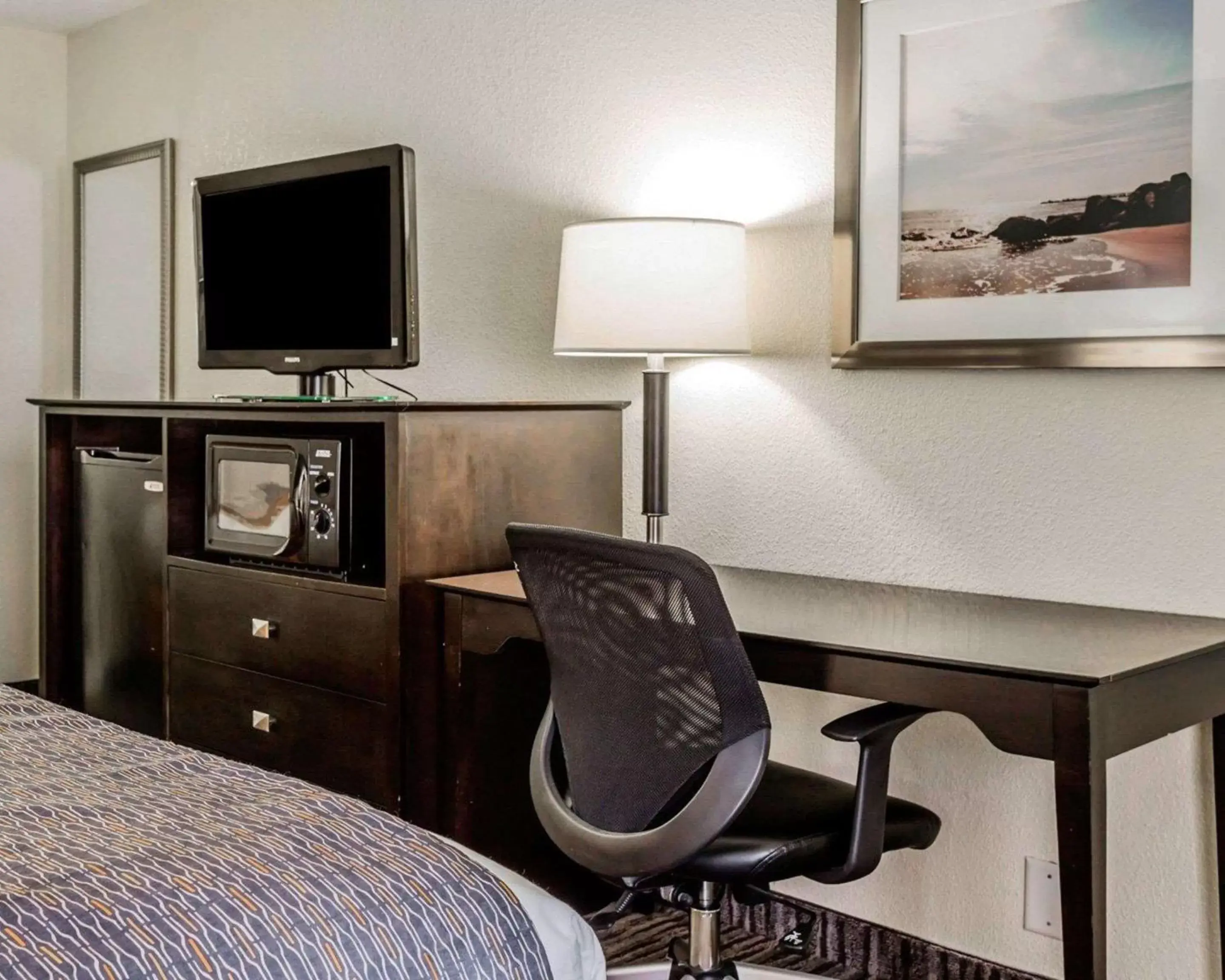 Photo of the whole room, TV/Entertainment Center in Quality Inn Mt. Pleasant – Charleston