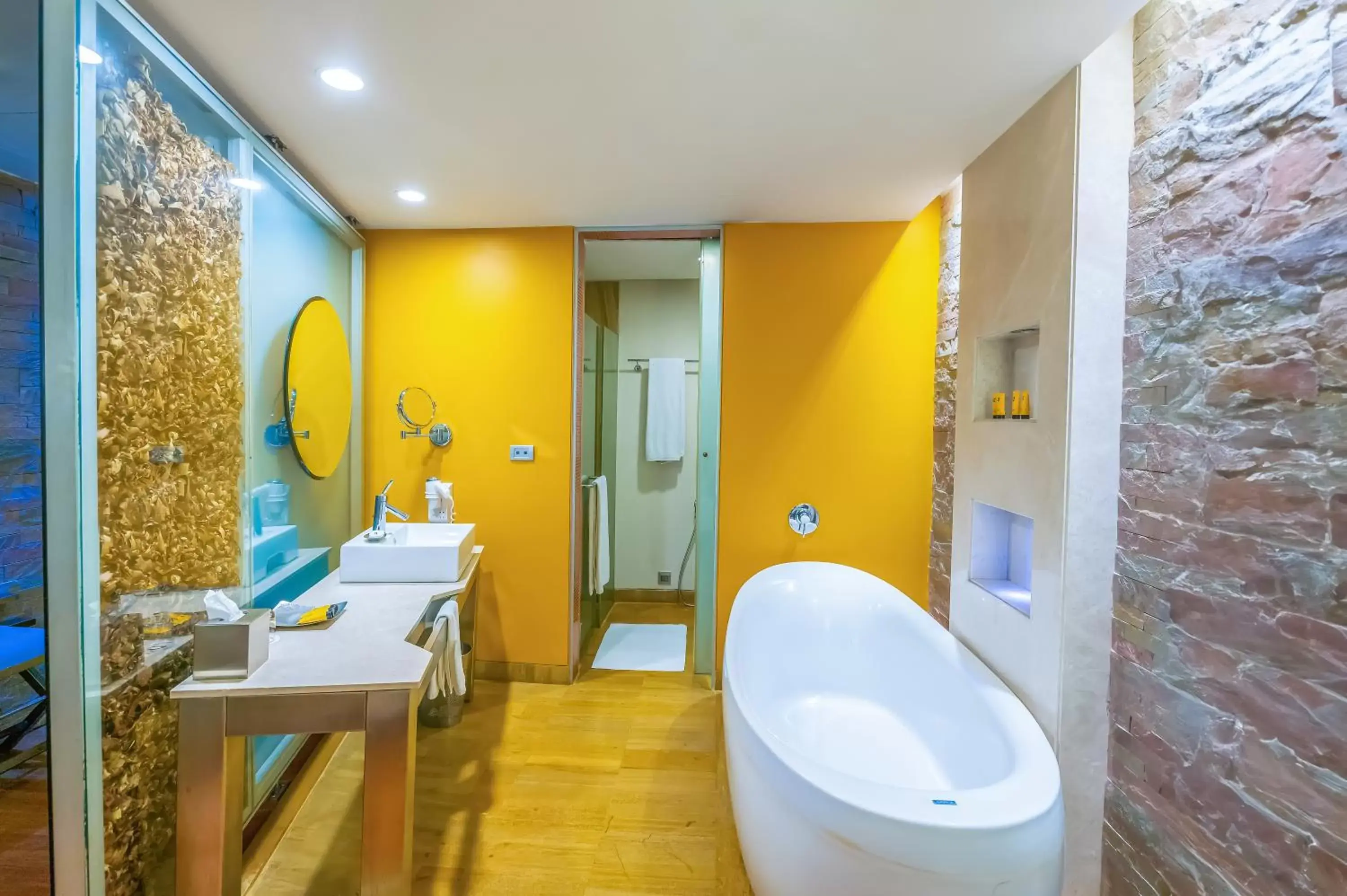 Shower, Bathroom in O Hotel Pune