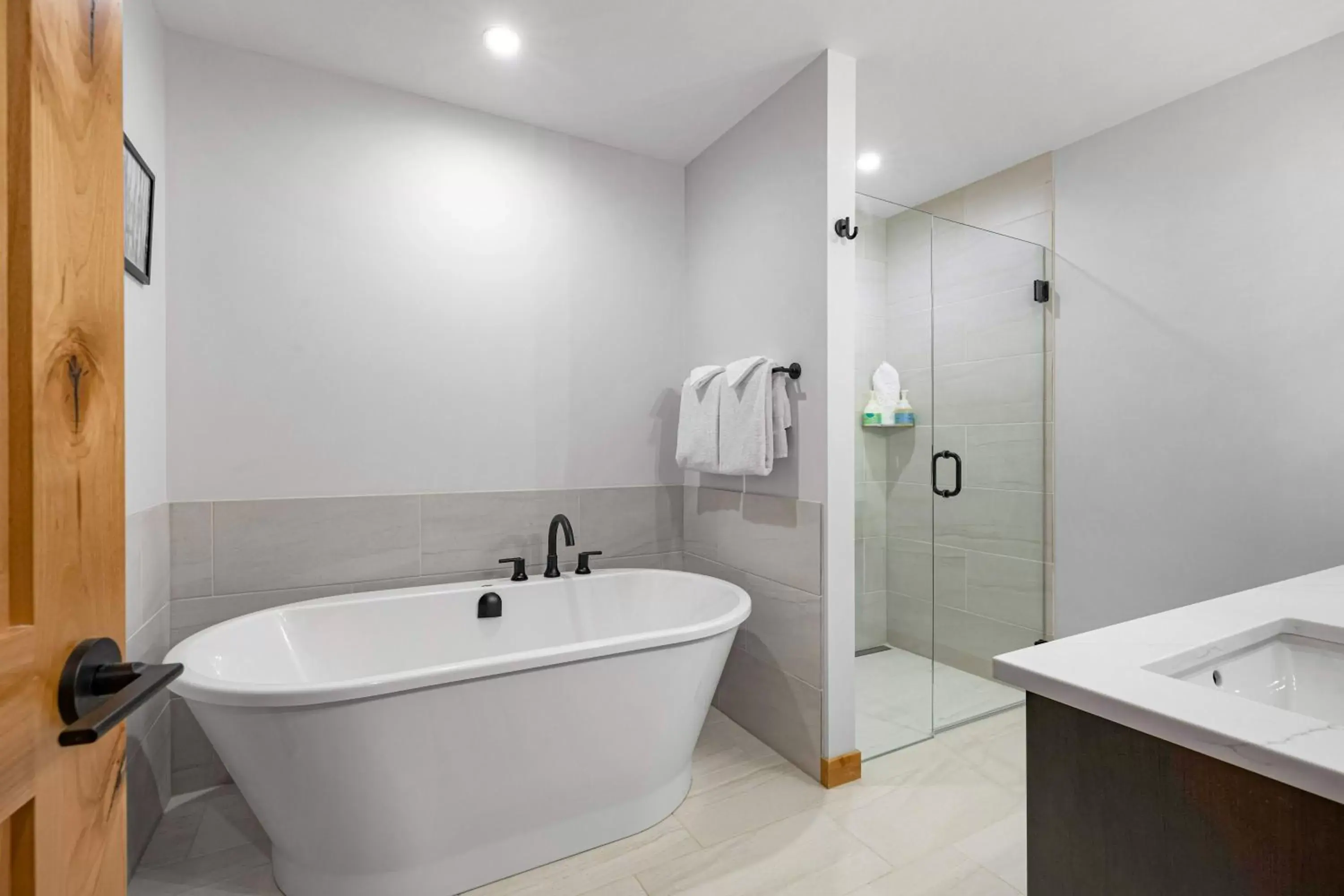 Bathroom in Tamarack Lodge by Spring Creek Vacations