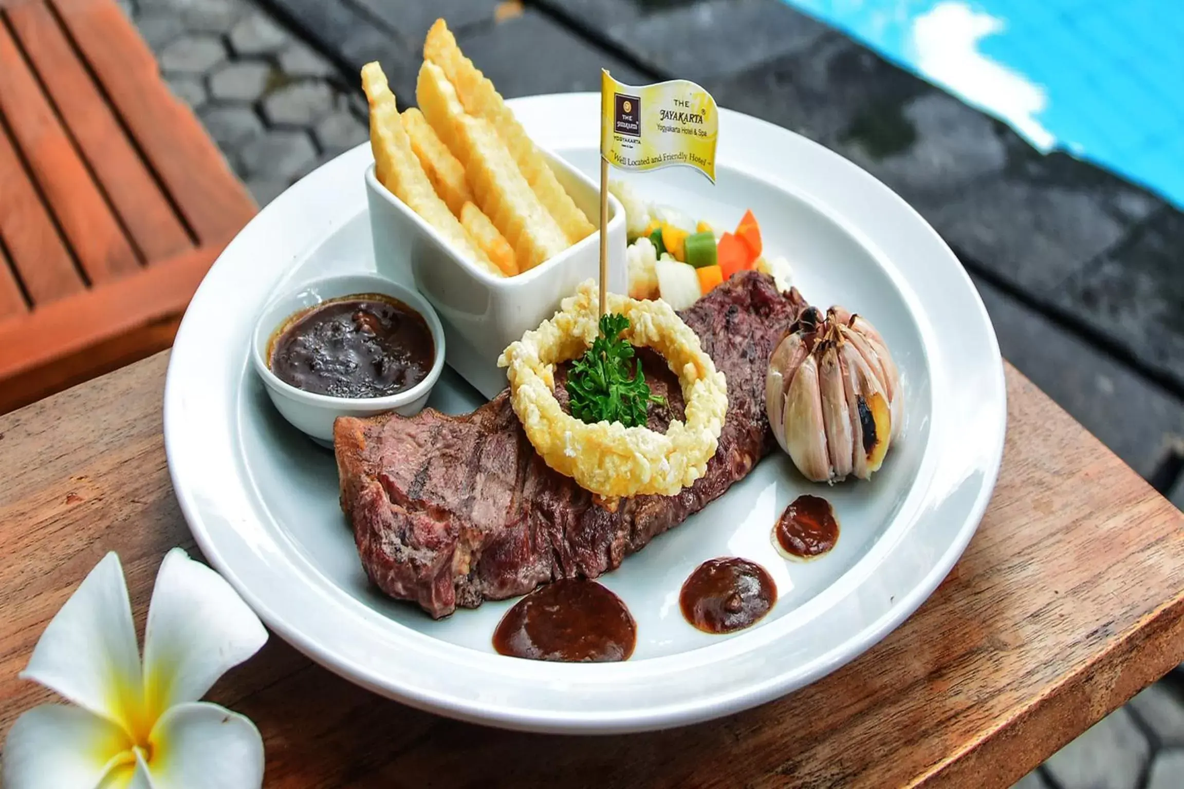 Food close-up in The Jayakarta Yogyakarta Hotel & Spa