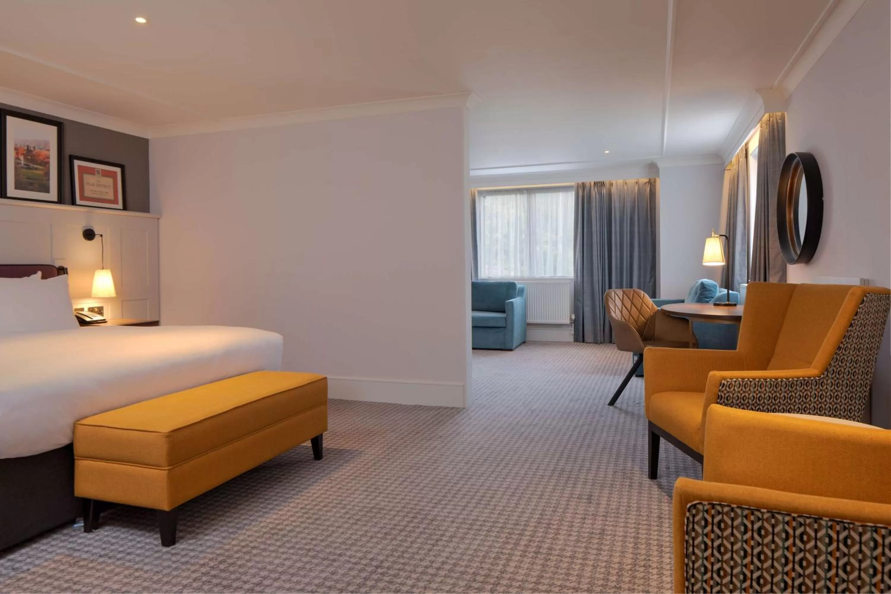 Bedroom, Bed in DoubleTree by Hilton Stoke-on-Trent, United Kingdom