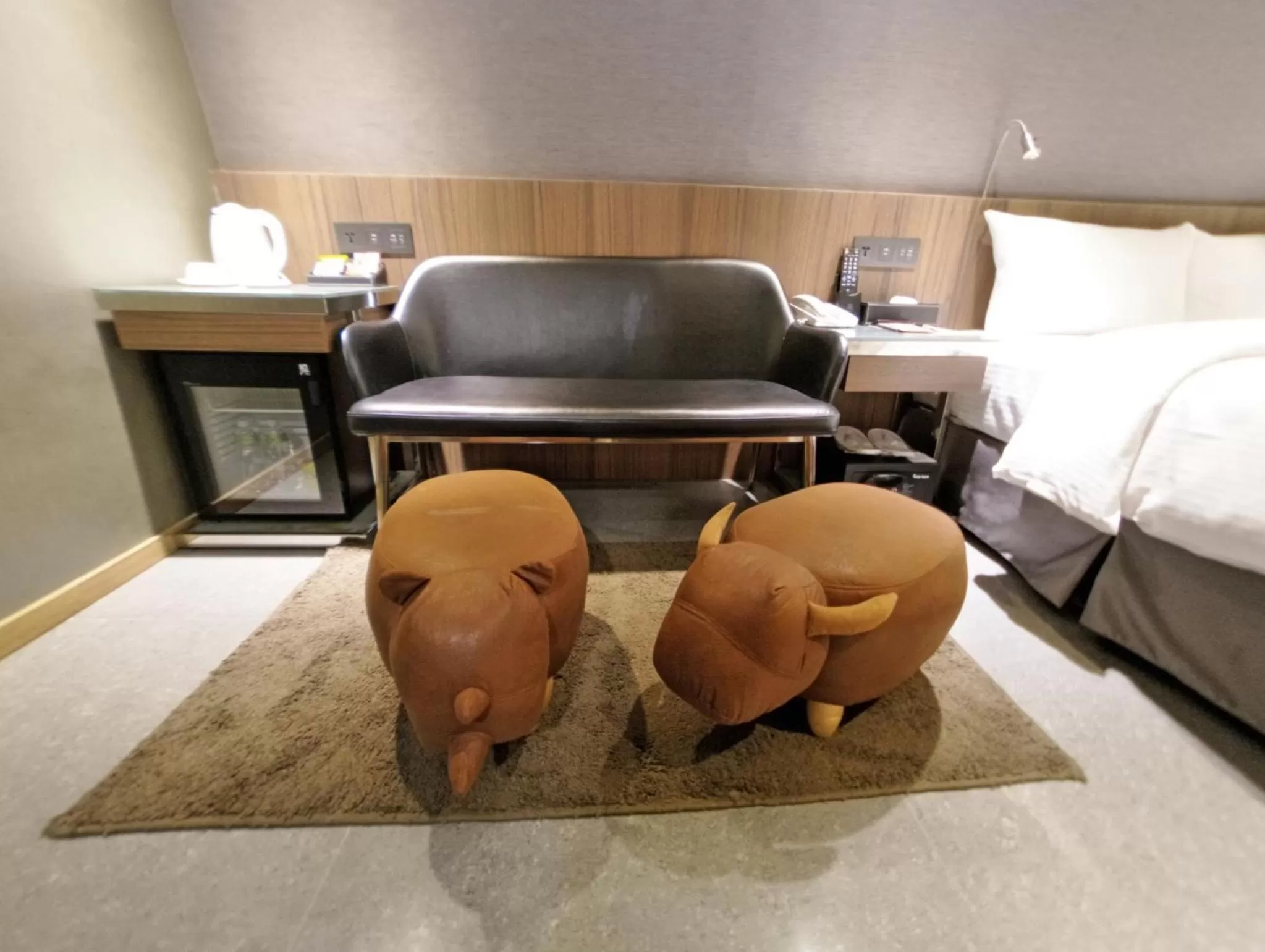 Bedroom, Bed in Beauty Hotels Taipei - B7 Journey