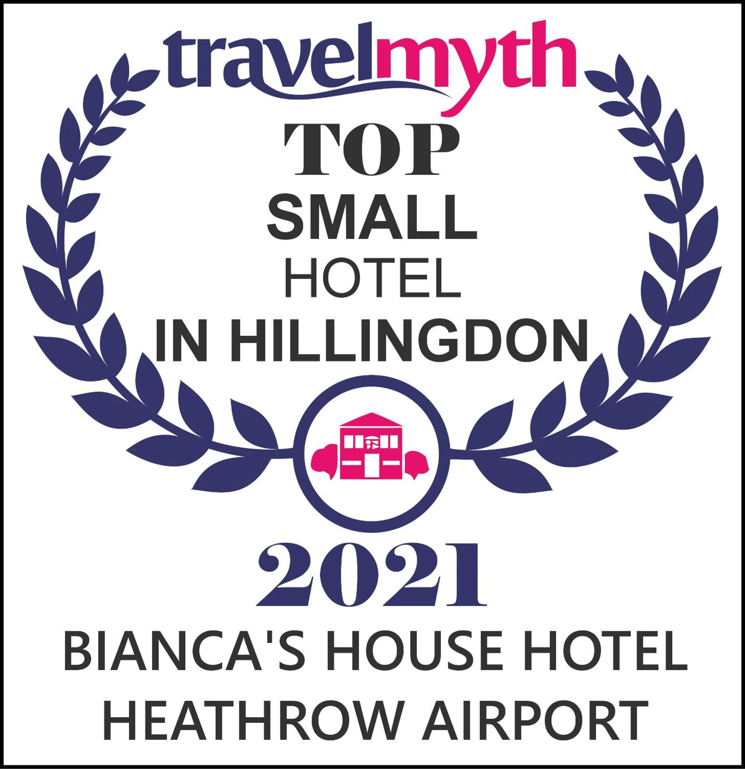 Property building in Bianca's House Hotel Heathrow Airport