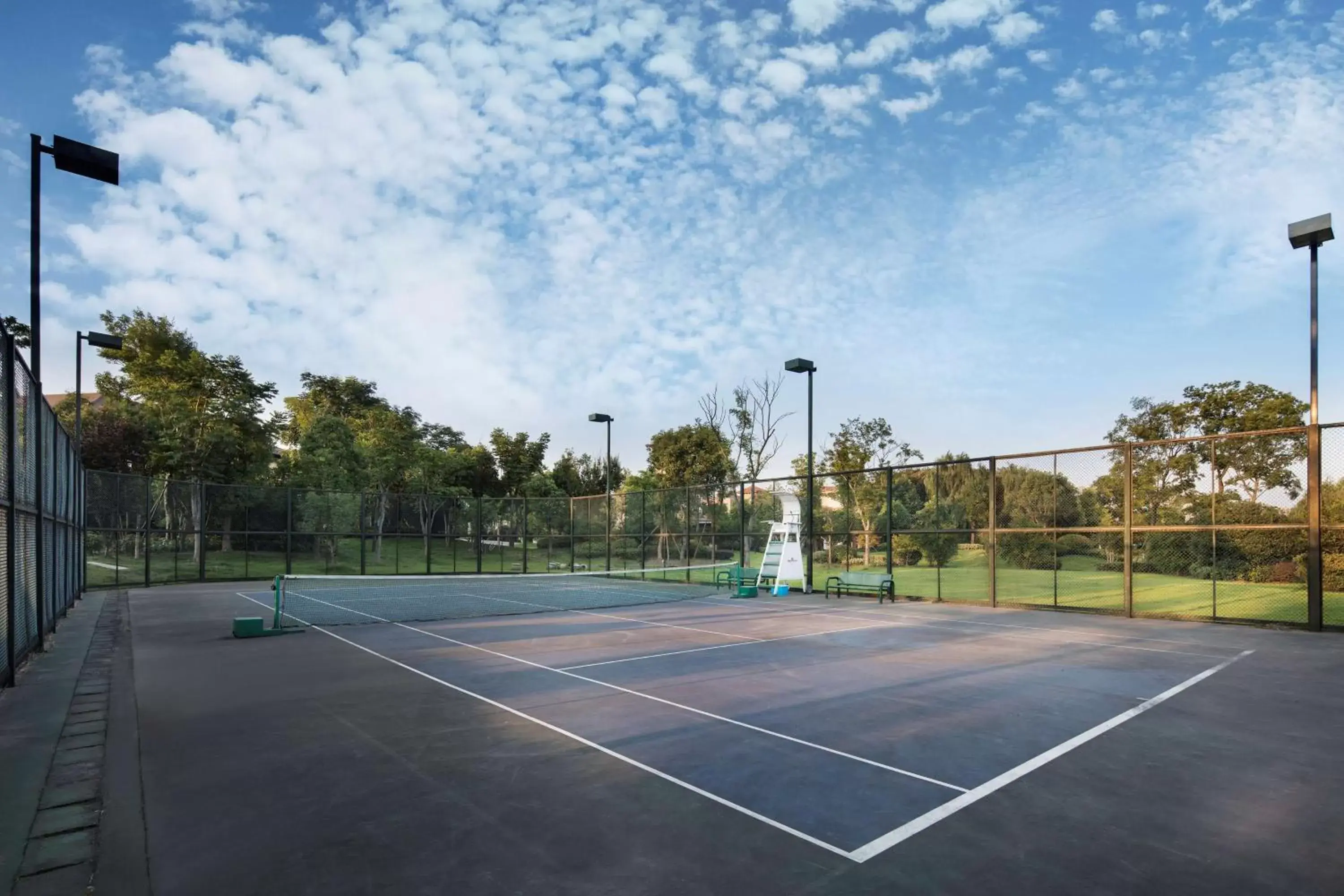 Sports, Tennis/Squash in Hilton Wuhan Optics Valley