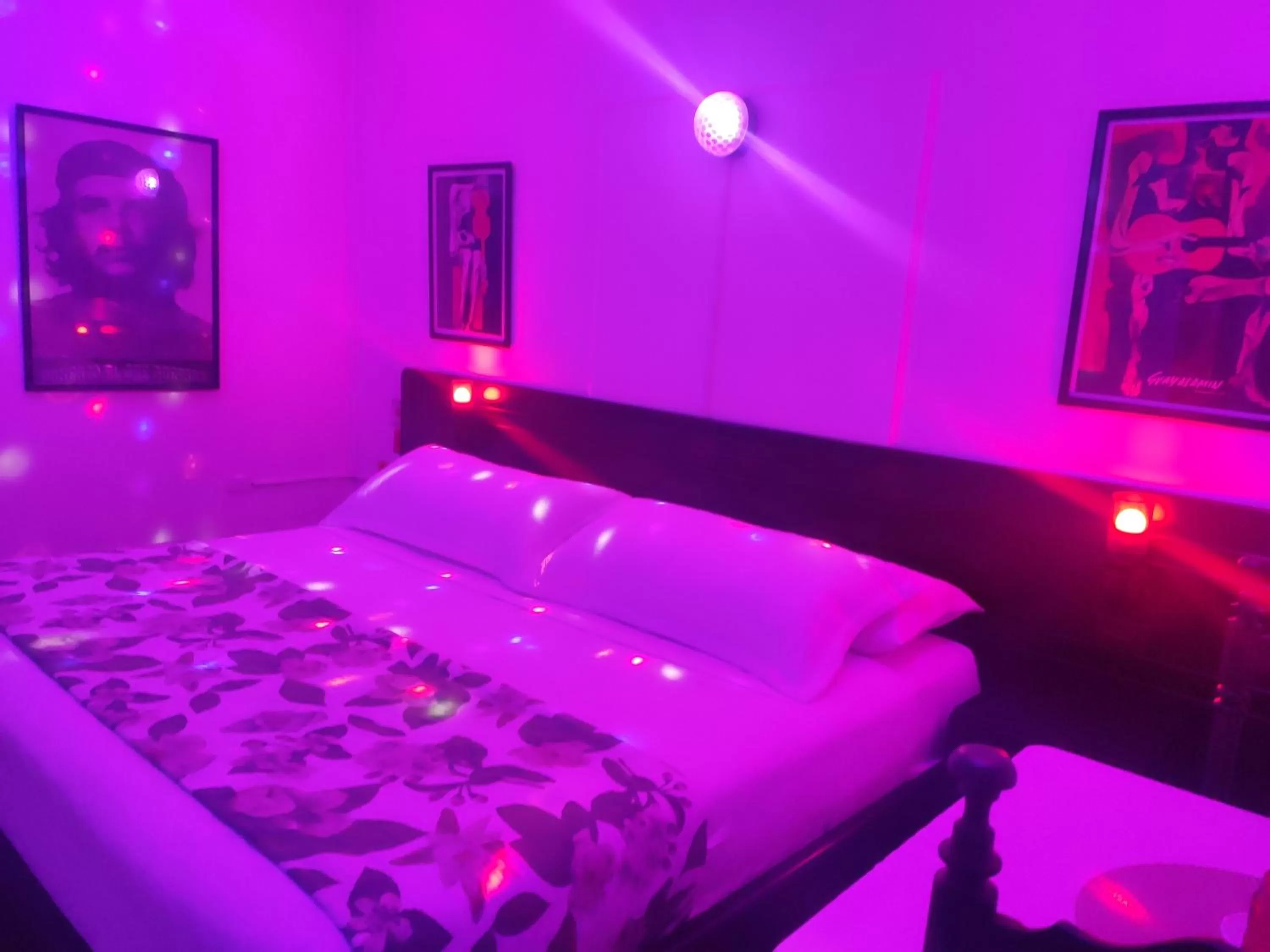 Bed in Hotel el Che No apto para corruptos