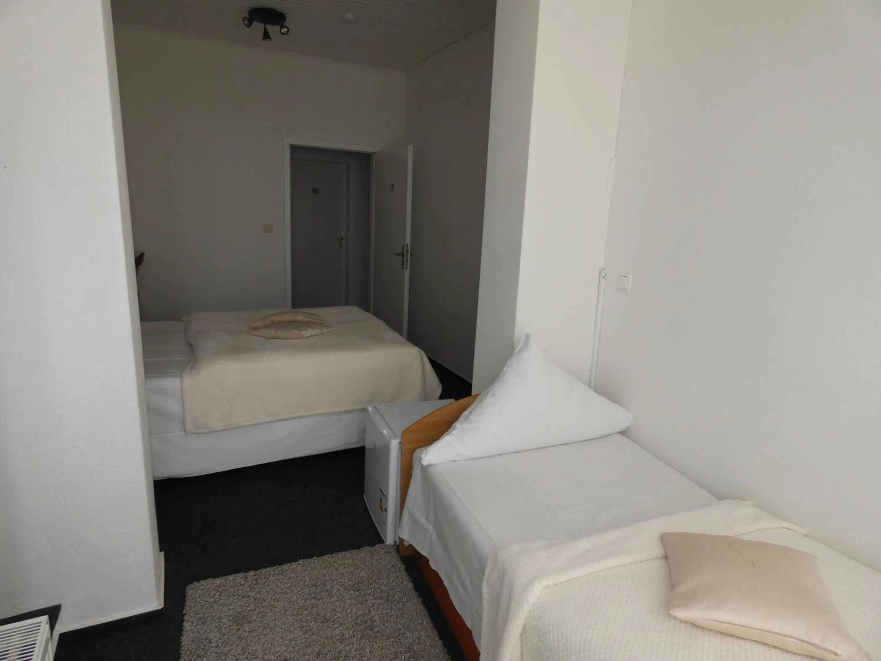 Bed in Hotel Wolters