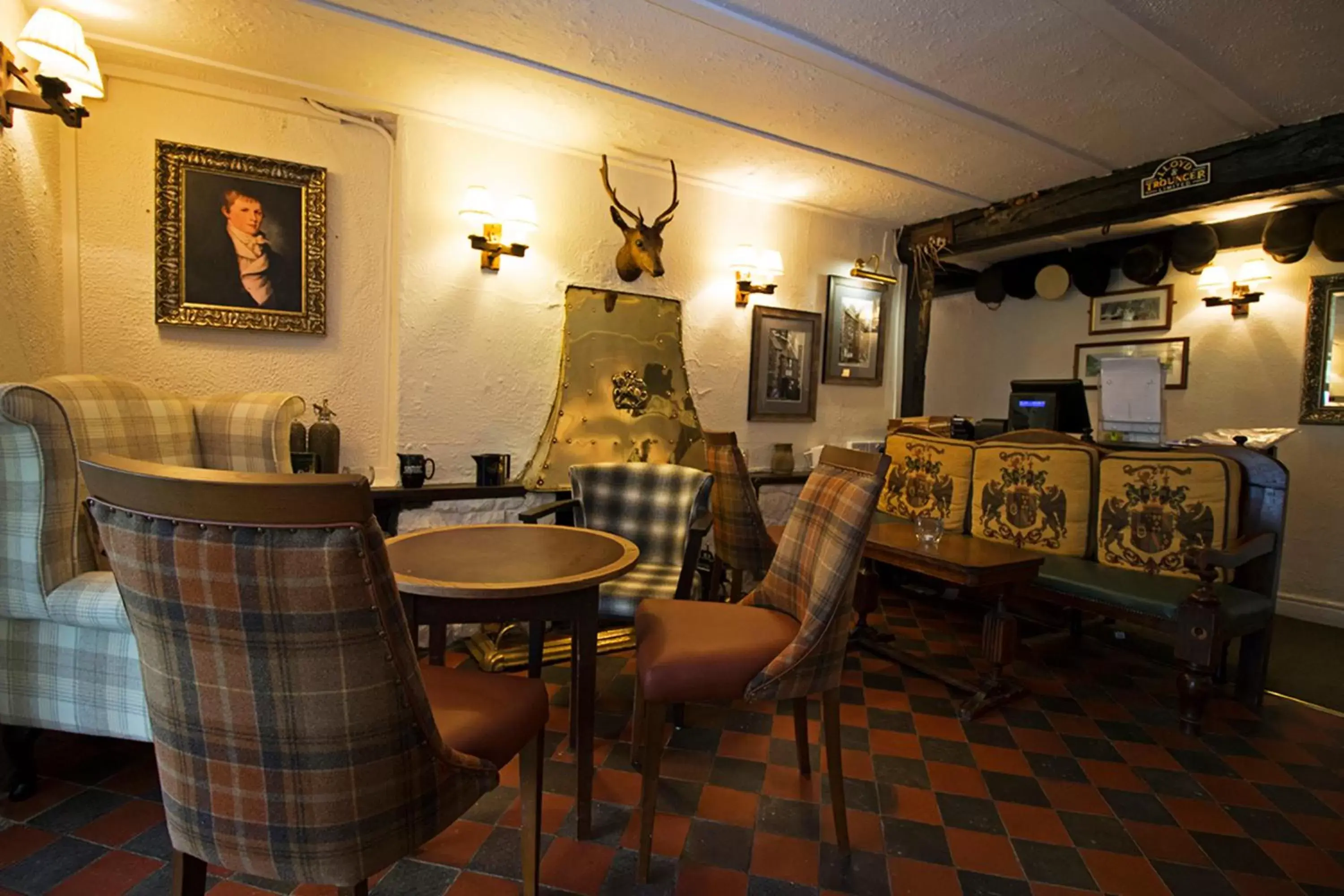 Lounge or bar in The Groes Inn