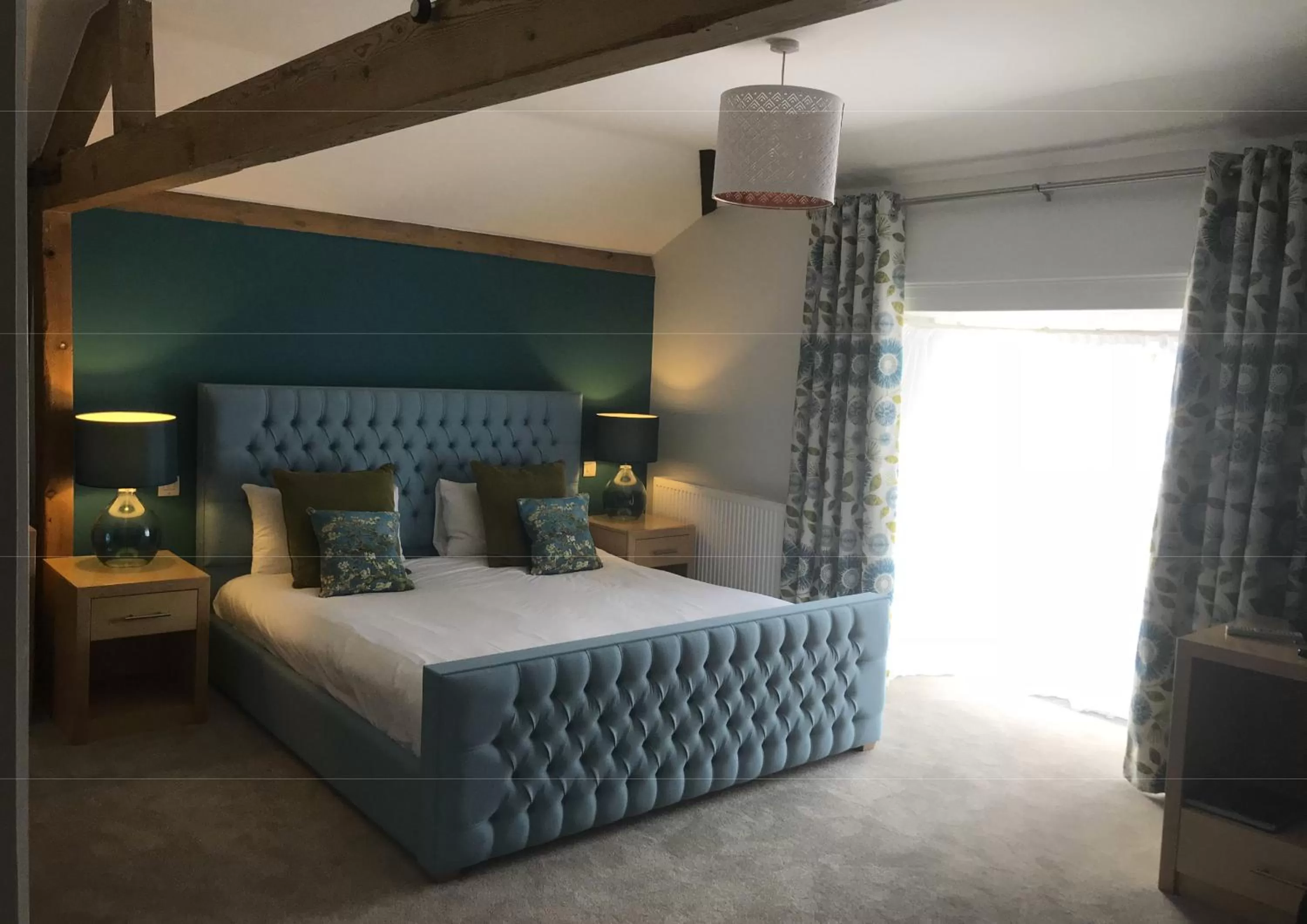 Bed in The Highworth Hotel