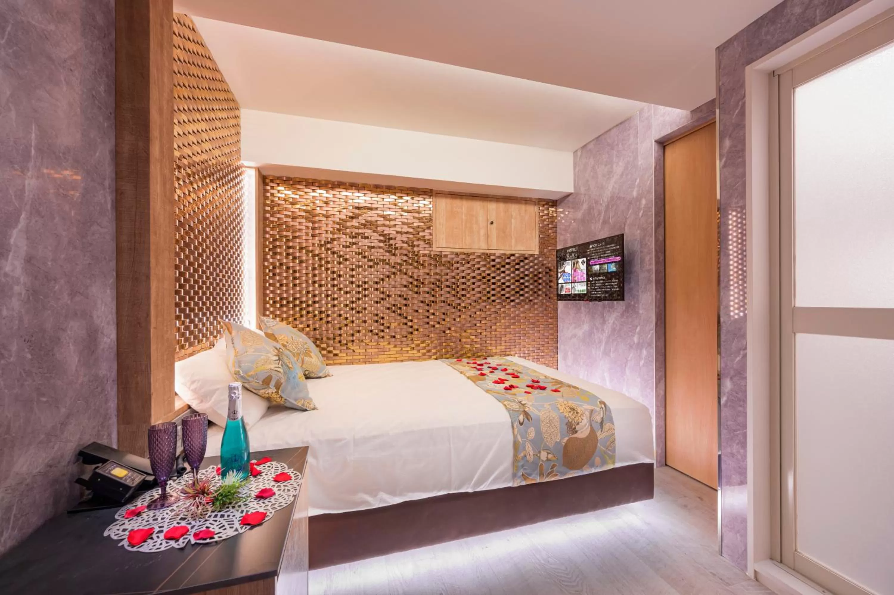 Bed in Tokyo Hotel Bella Ikebukuro