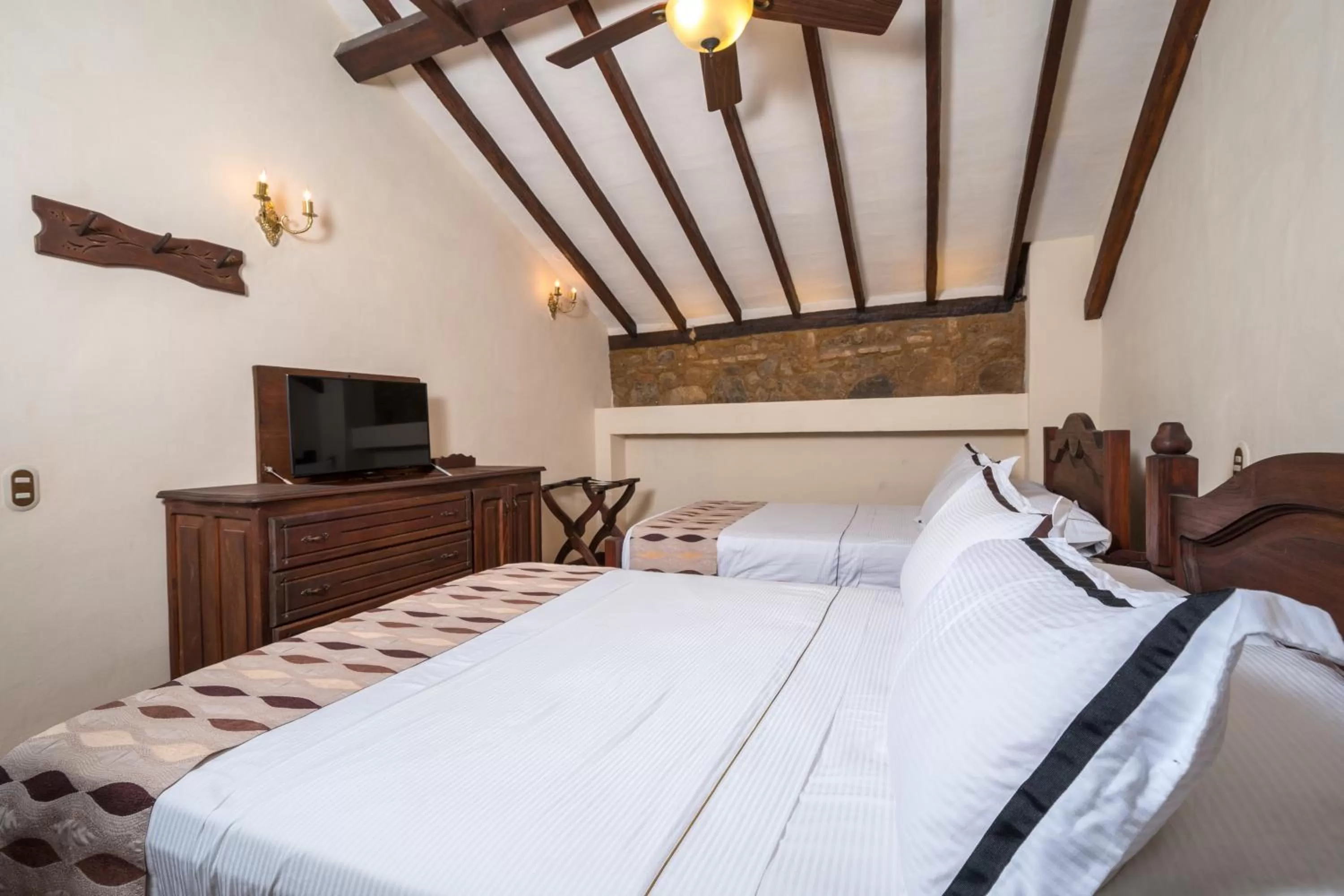 Photo of the whole room, Bed in Nueva Granada Hotel Colonial -Centro Histórico-