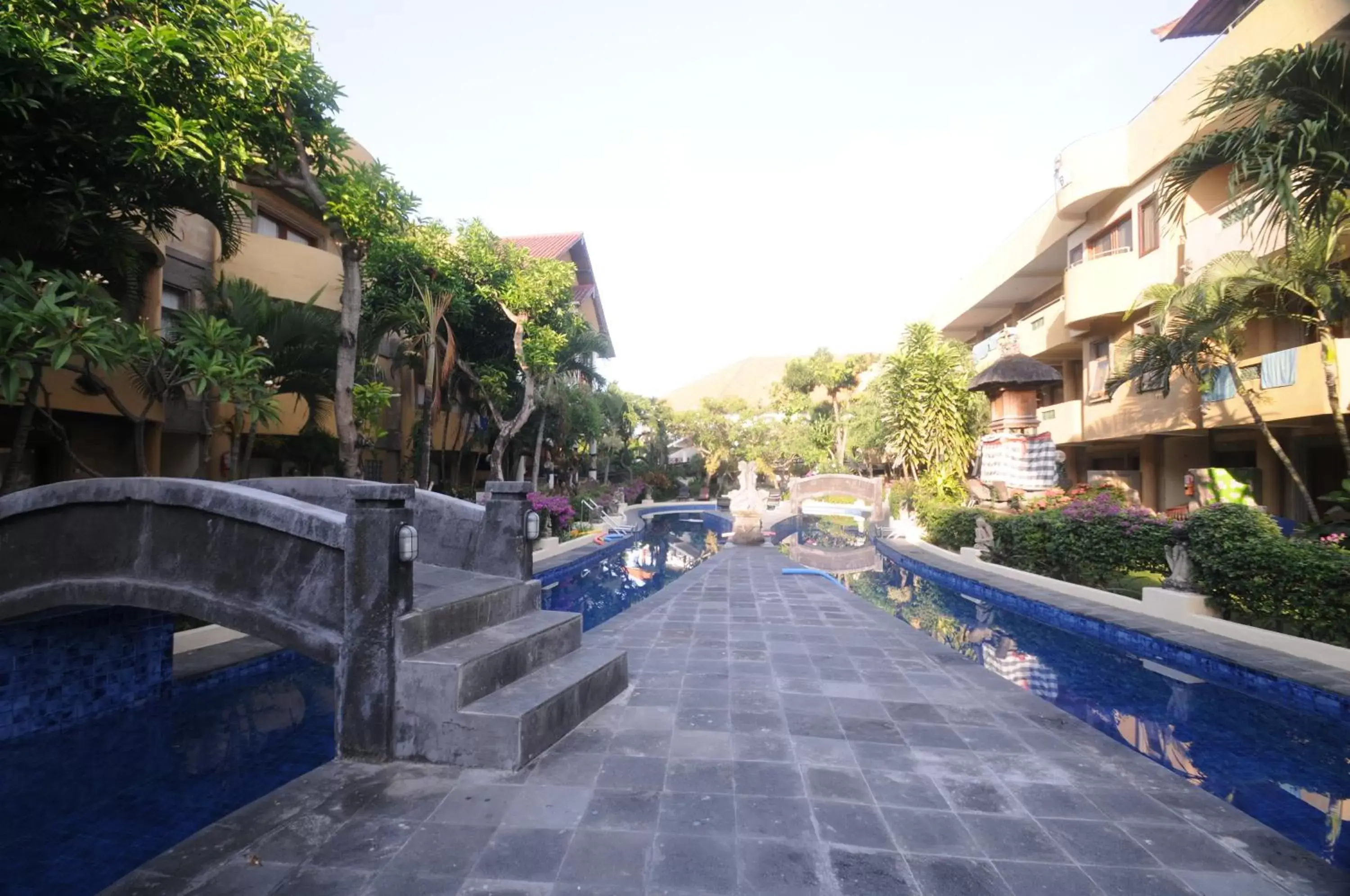 Garden, Swimming Pool in Melasti Beach Resort & Spa Legian