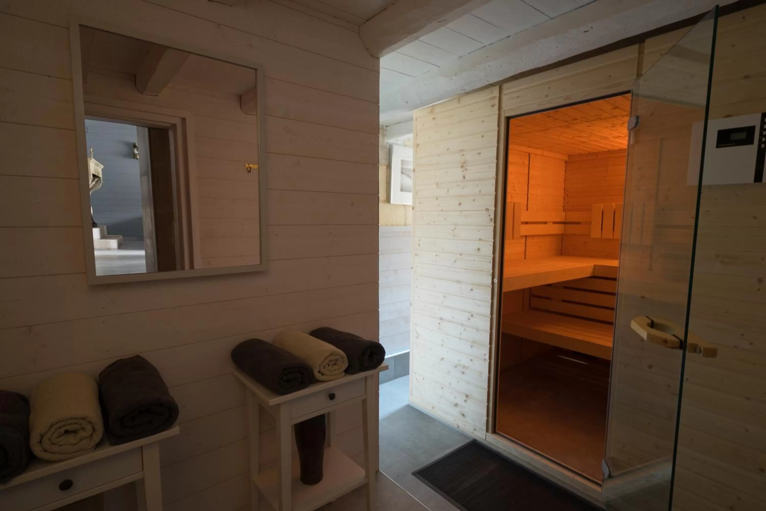 Sauna in La Tillaie SPA et Sauna