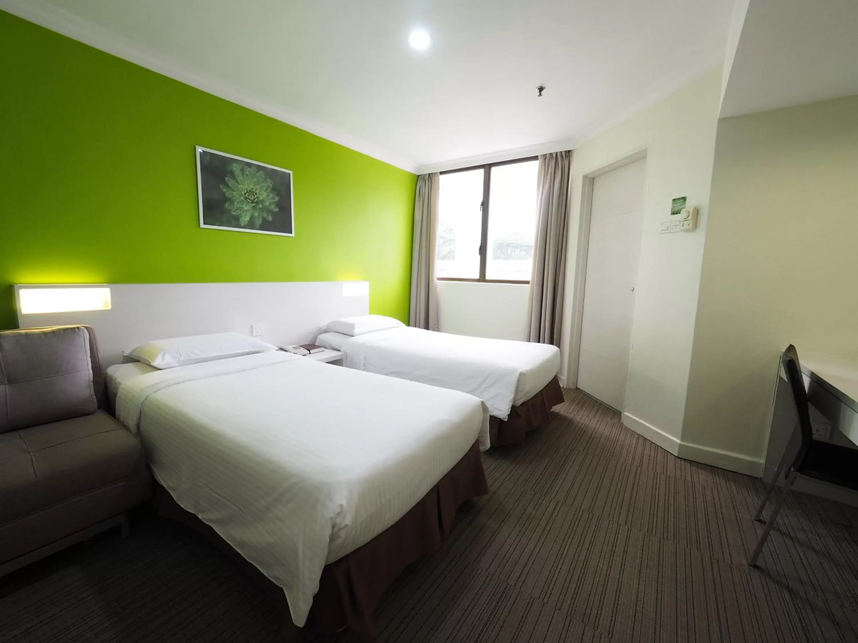 Bed in YMCA One Orchard Bed in YMCA One Orchard