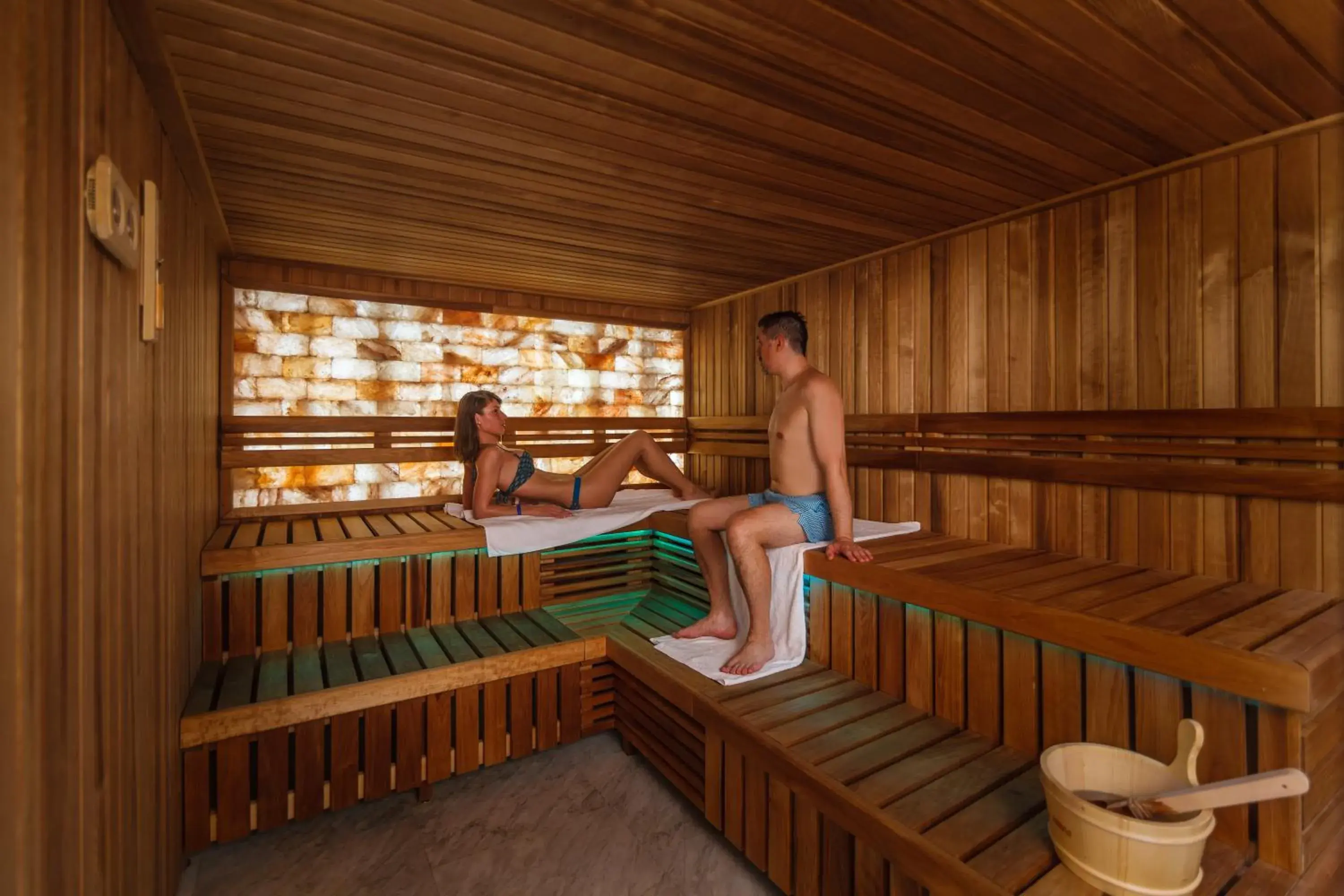 Sauna, Guests in Crowne Plaza Bucharest, an IHG Hotel