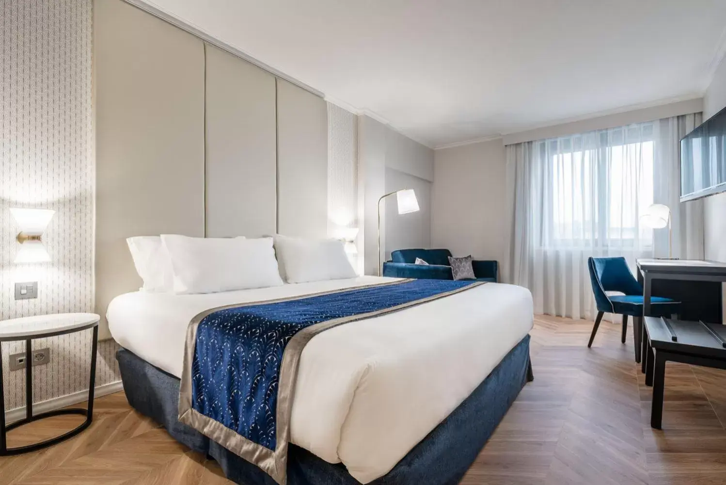 Photo of the whole room, Bed in Eurostars Gran Hotel Lugo Photo of the whole room, Bed in Eurostars Gran Hotel Lugo