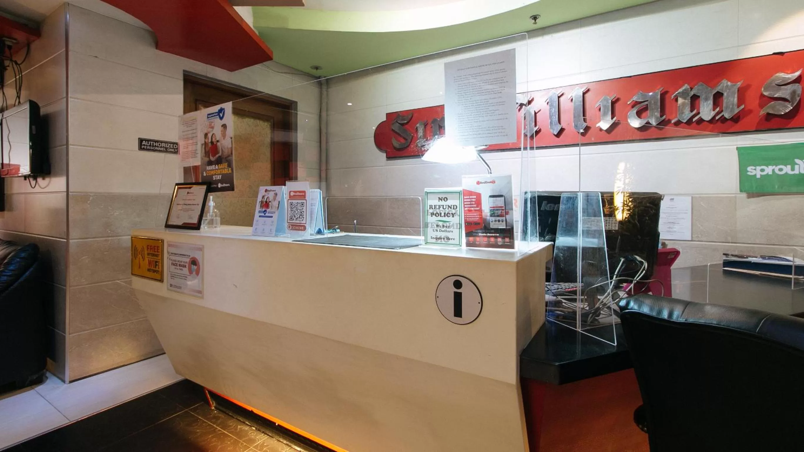 Lobby or reception in RedDoorz at Timog Avenue Quezon City