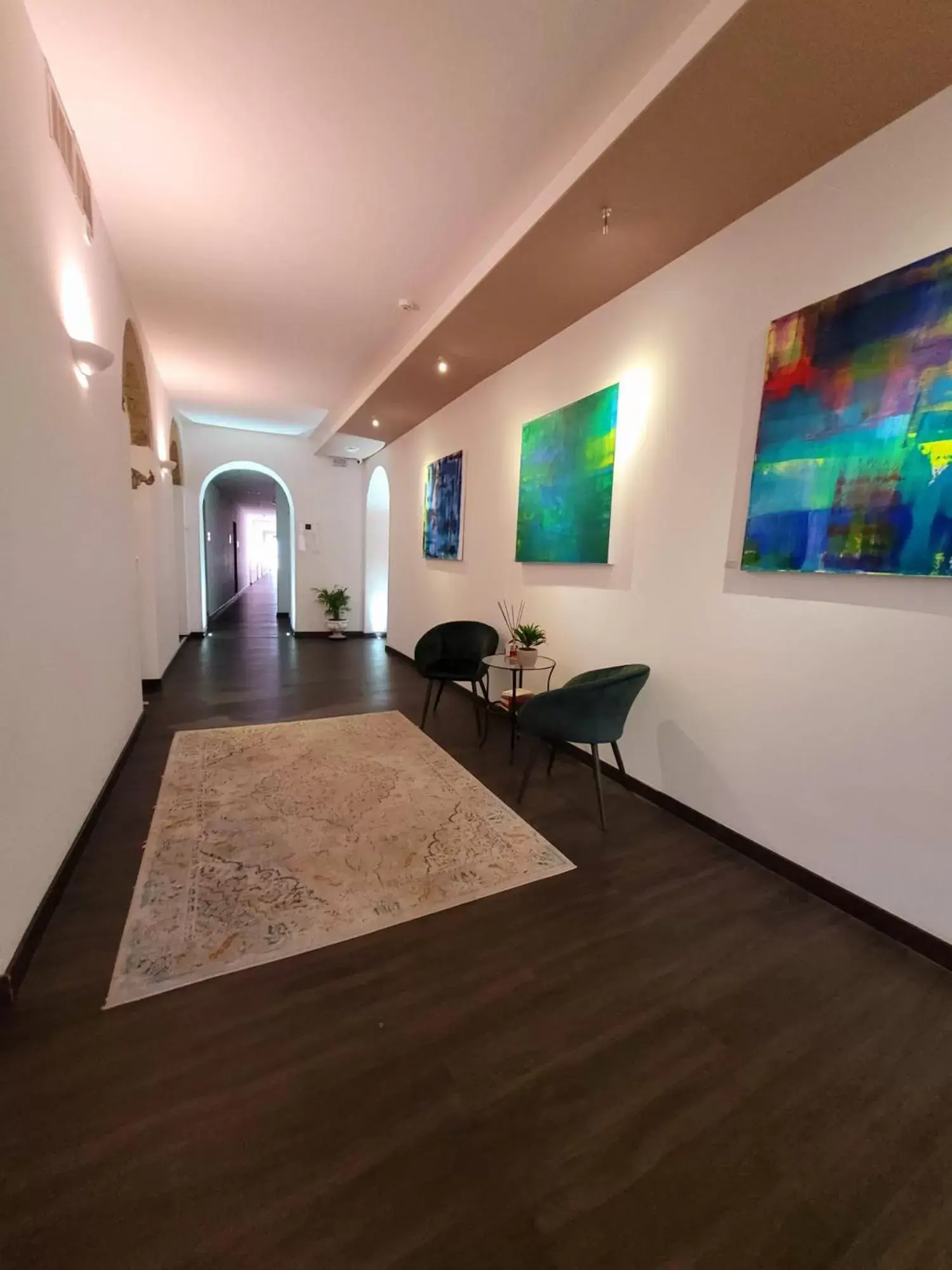 Lobby/Reception in Palazzo Cappuccini Art Relais