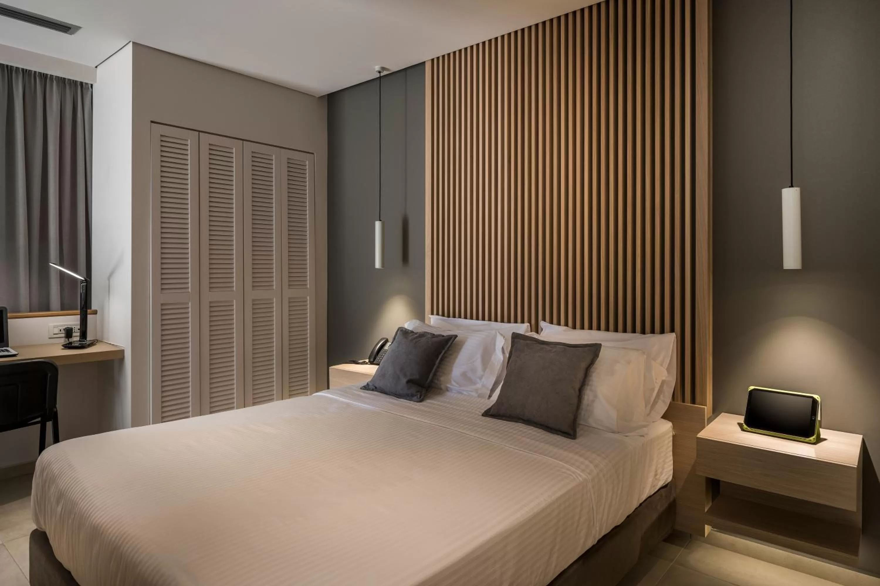 Bedroom, Bed in Trianon Luxury Apartments & Suites