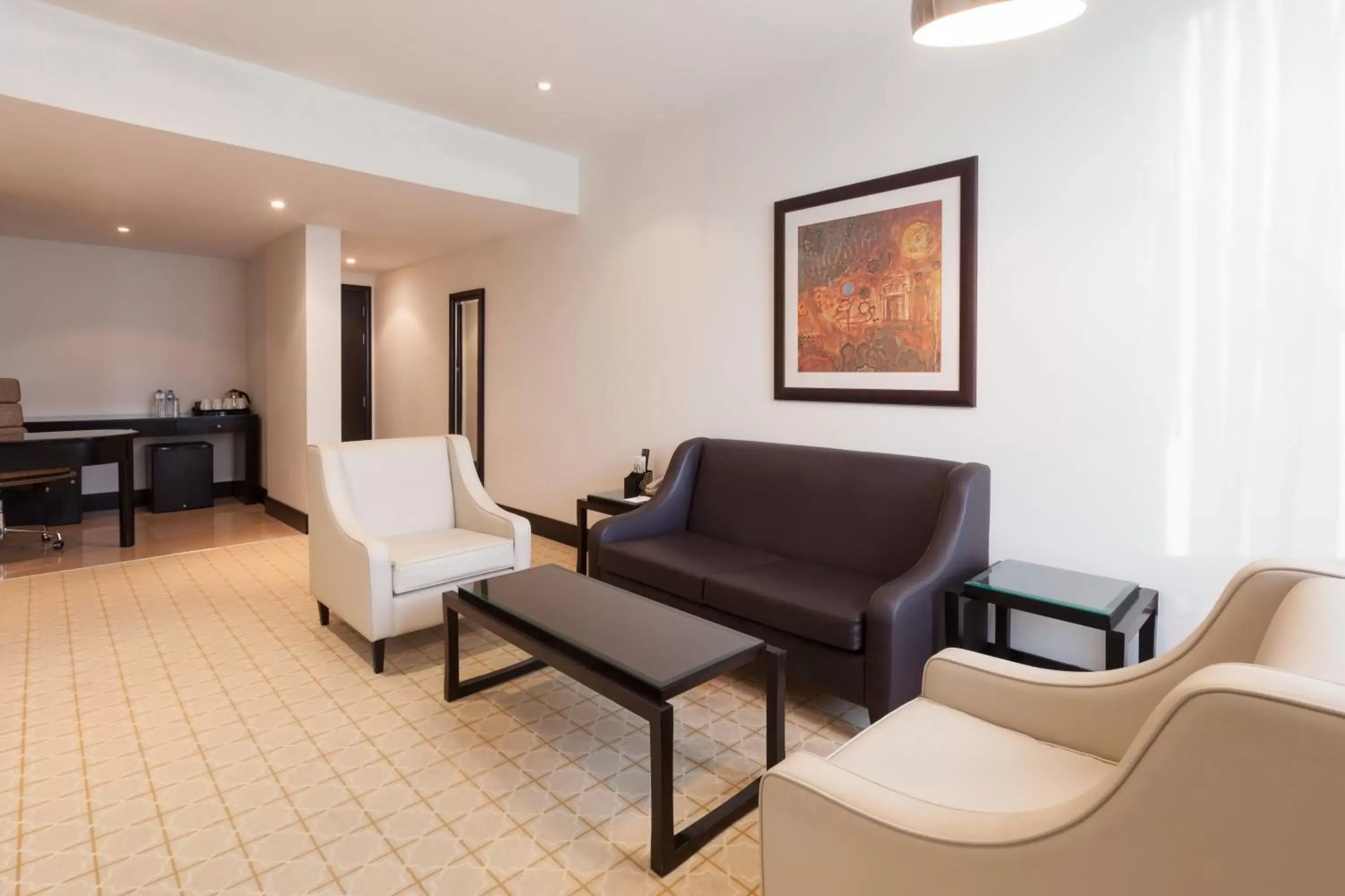 Photo of the whole room, Seating Area in Holiday Inn Dubai Al Barsha, an IHG Hotel