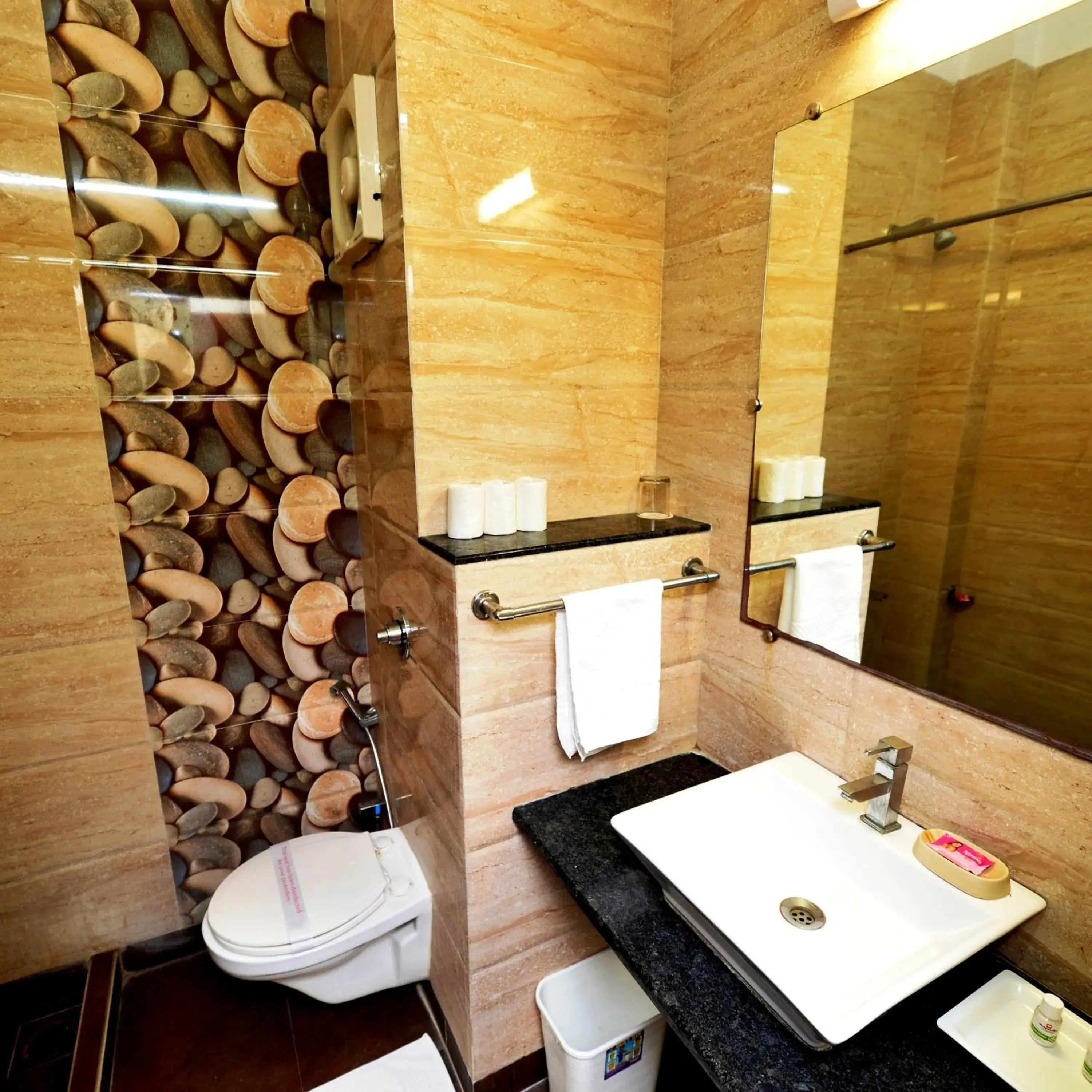 Bathroom in Hotel Vishnupriya