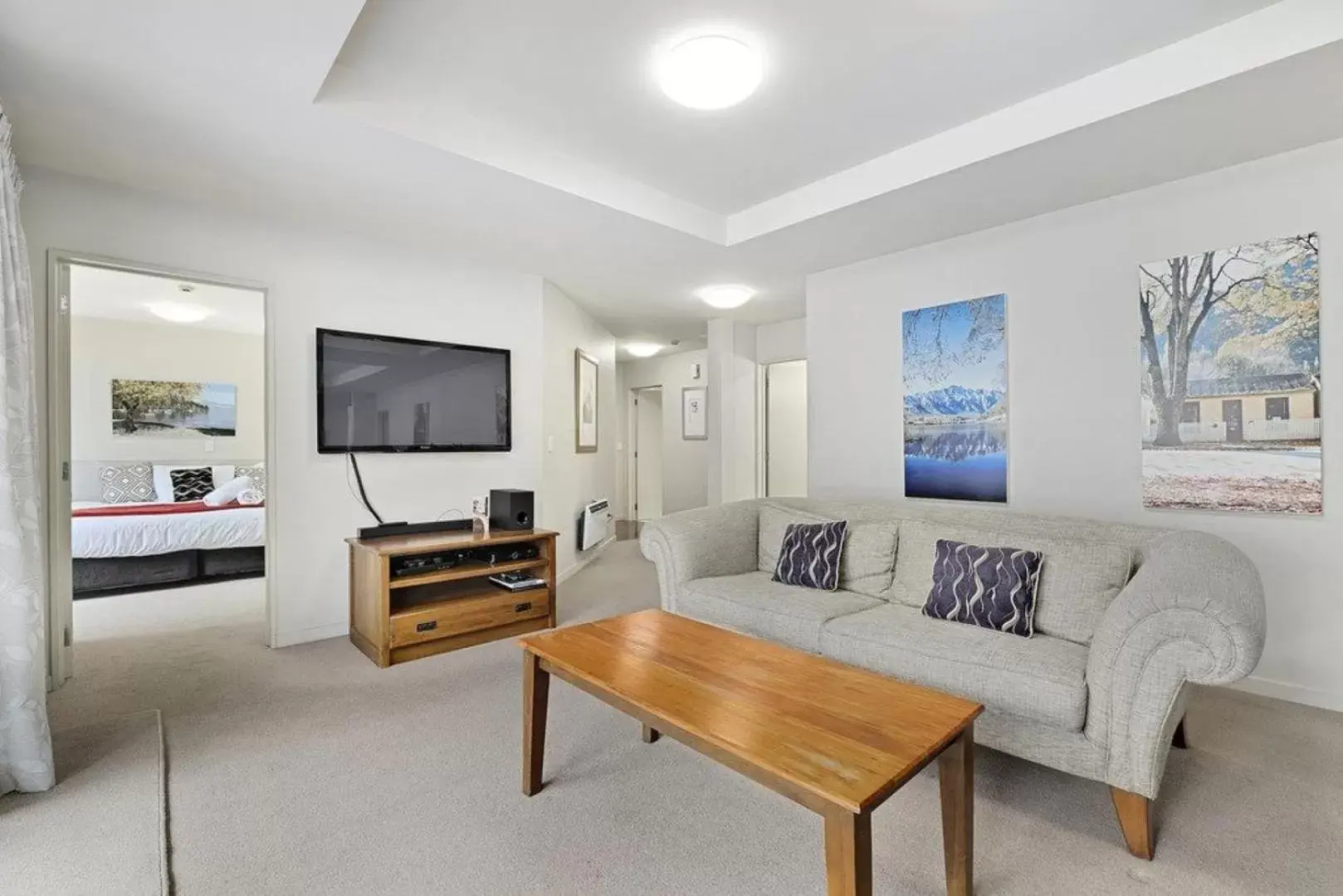 Living room, Seating Area in The Glebe Apartments