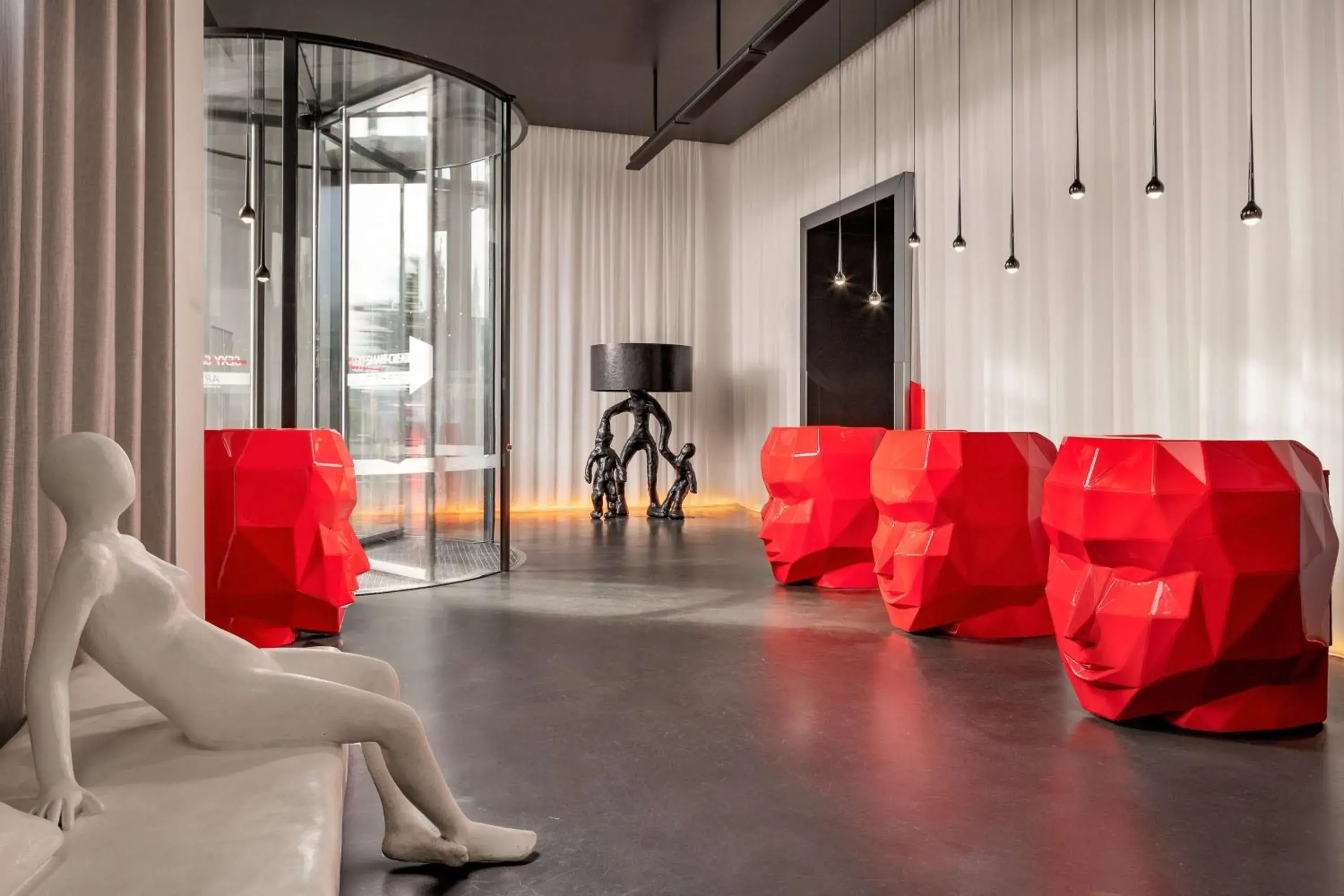 Lobby or reception in art'otel amsterdam, Powered by Radisson Hotels