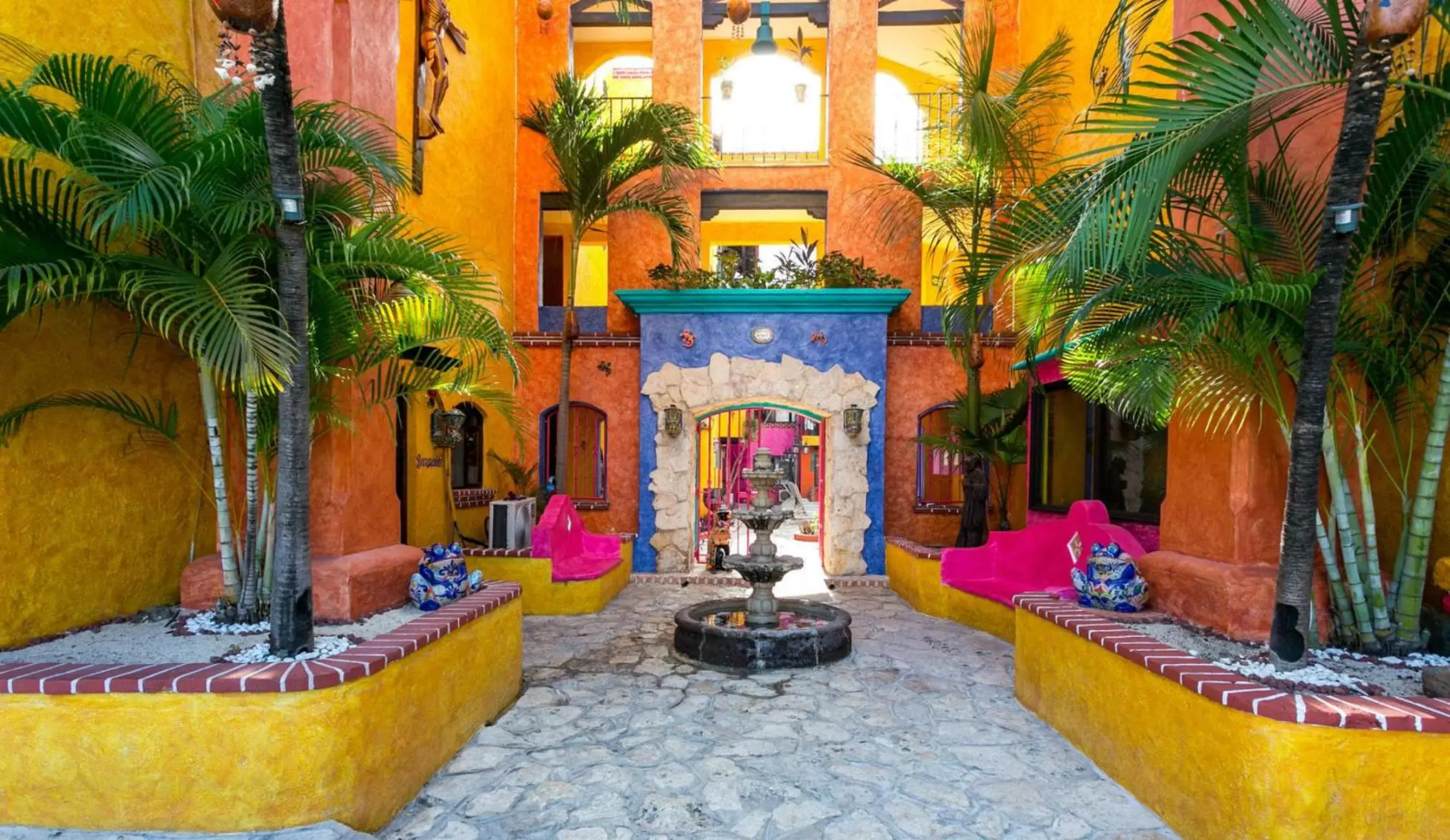 Facade/entrance in Hacienda Maria Bonita Hotel Facade/entrance in Hacienda Maria Bonita Hotel