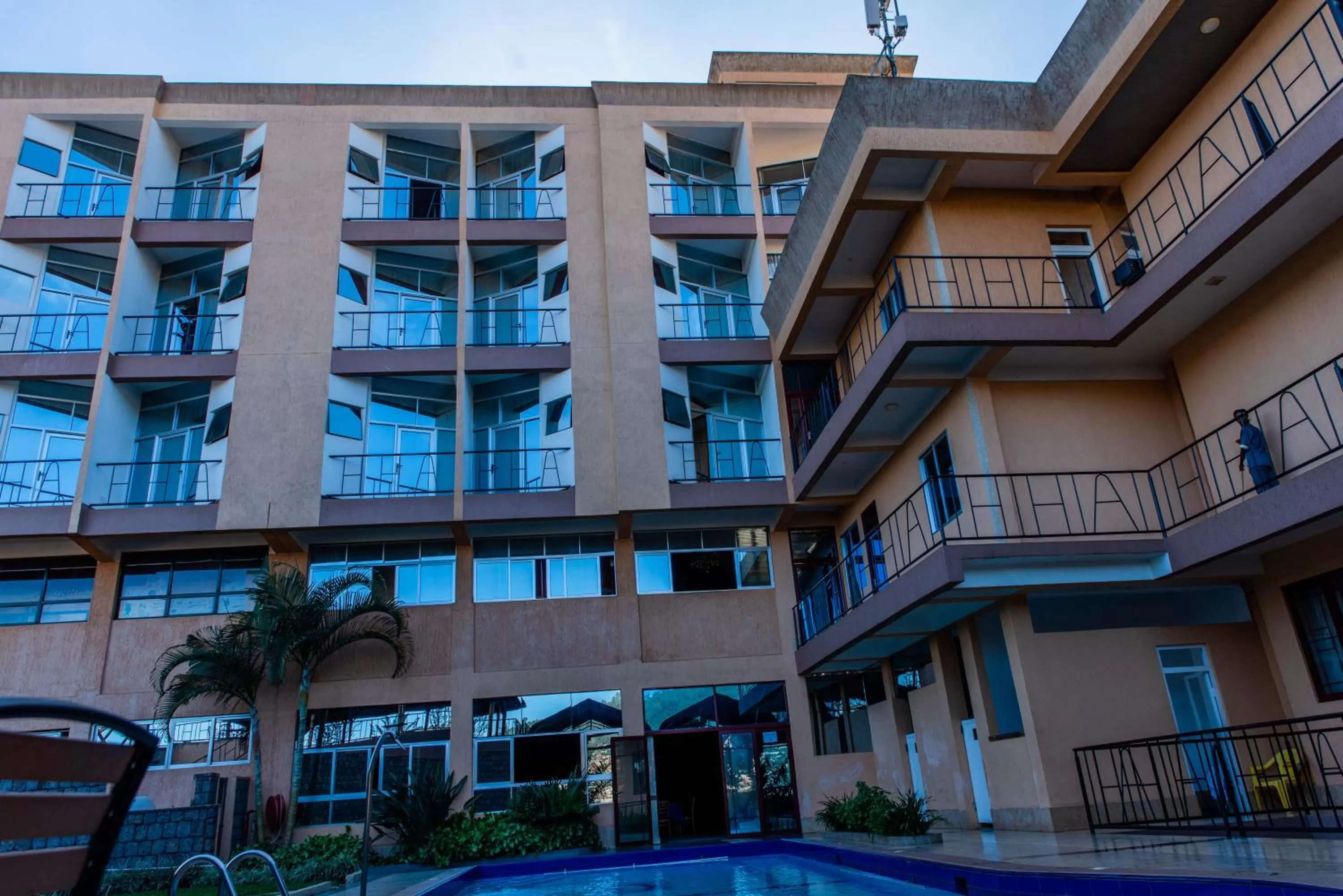 Property building in Kigaliview Hotel and Apartments