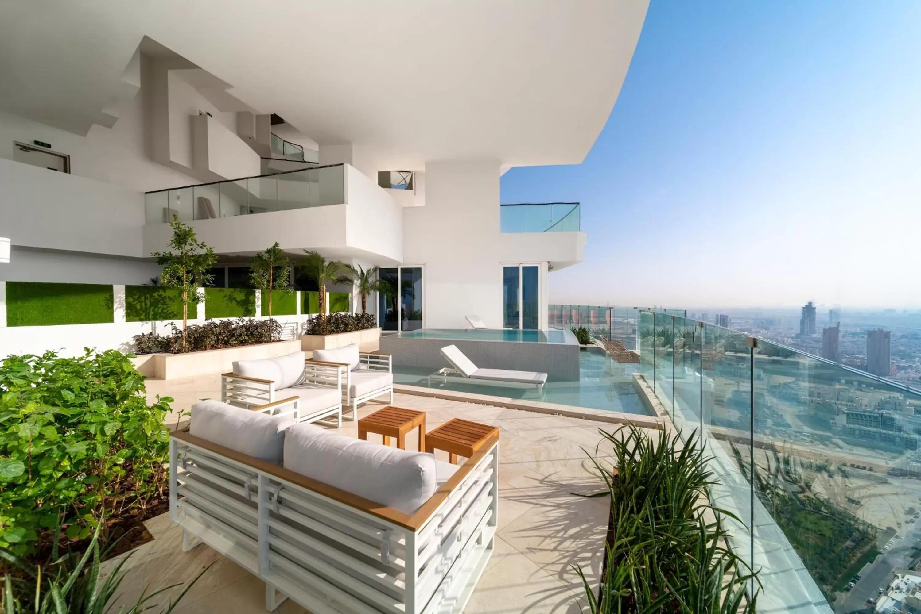 Balcony/Terrace, Swimming Pool in Five Jumeirah Village
