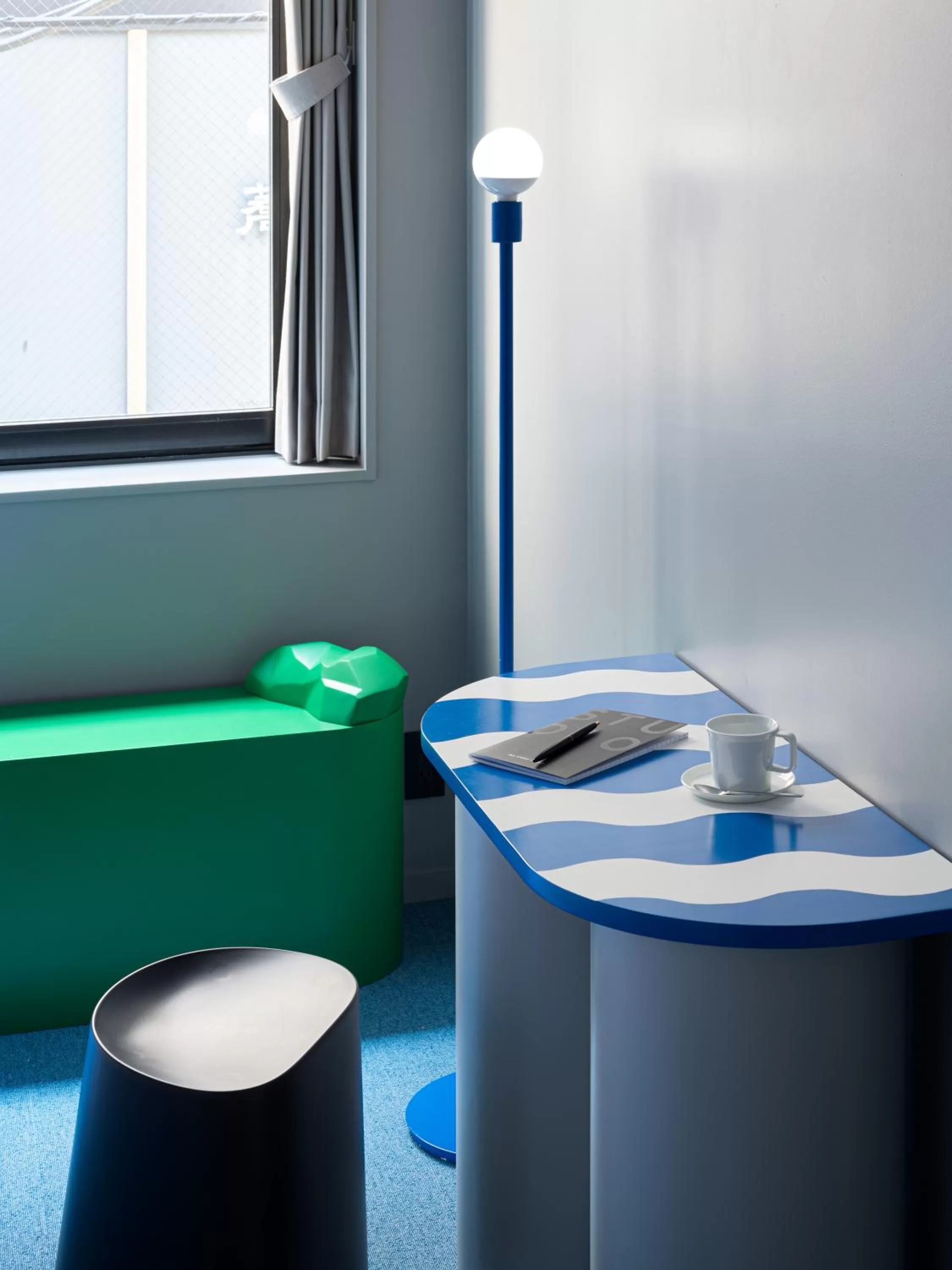 Seating area in BnA WALL