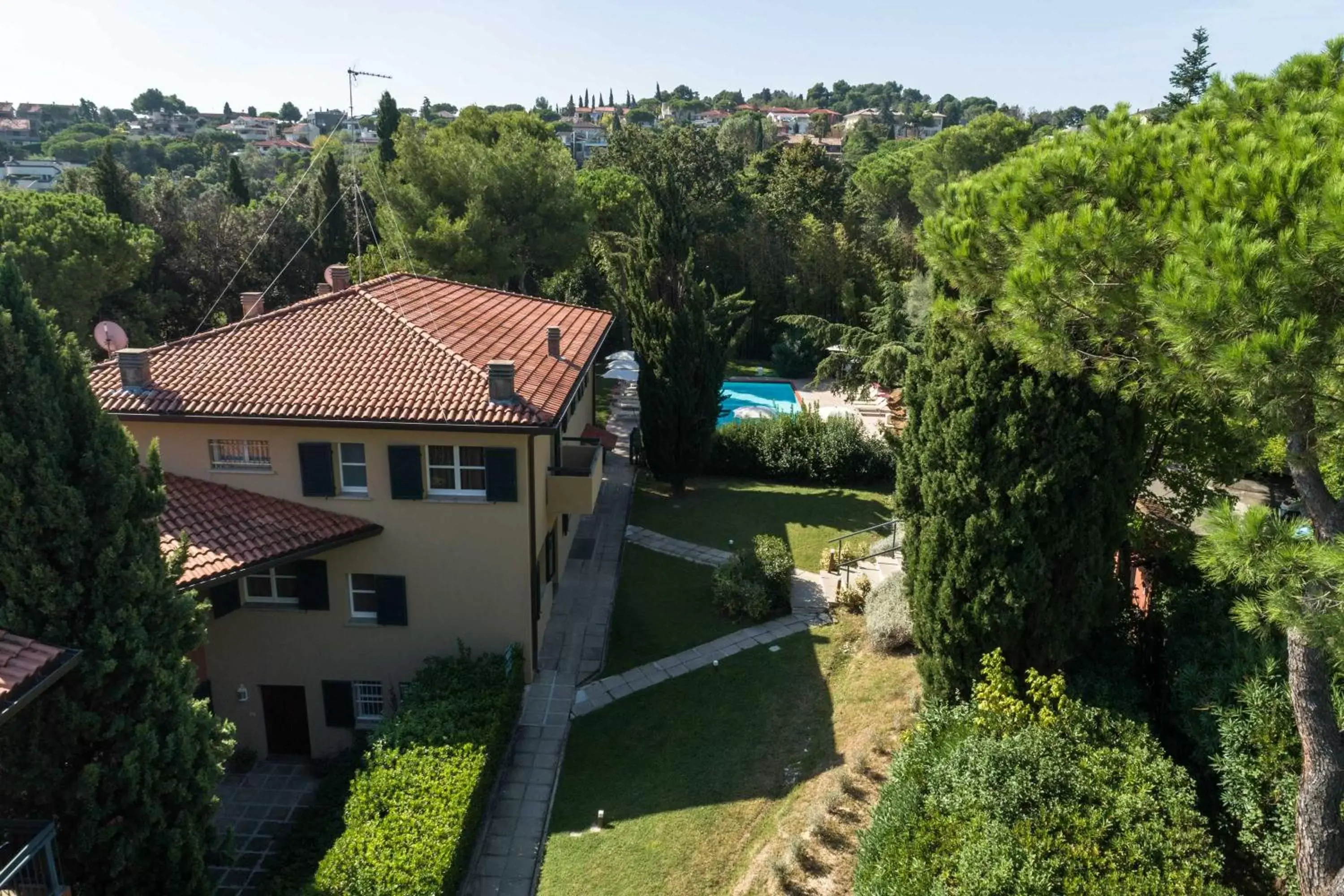 Garden view, Bird's-eye View in Residenze Al Colle Dei Pini