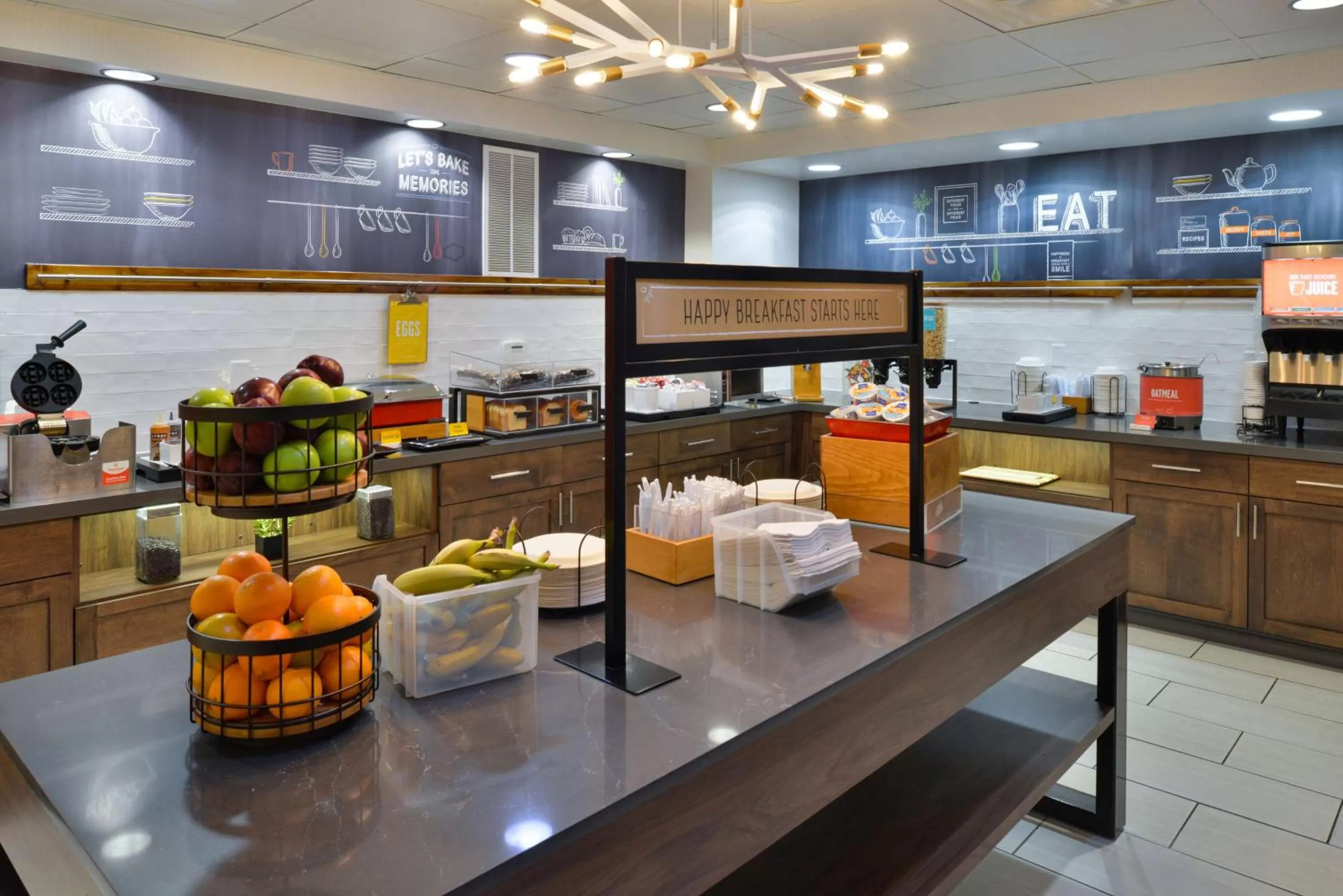 Breakfast in Hampton Inn & Suites Las Vegas Airport