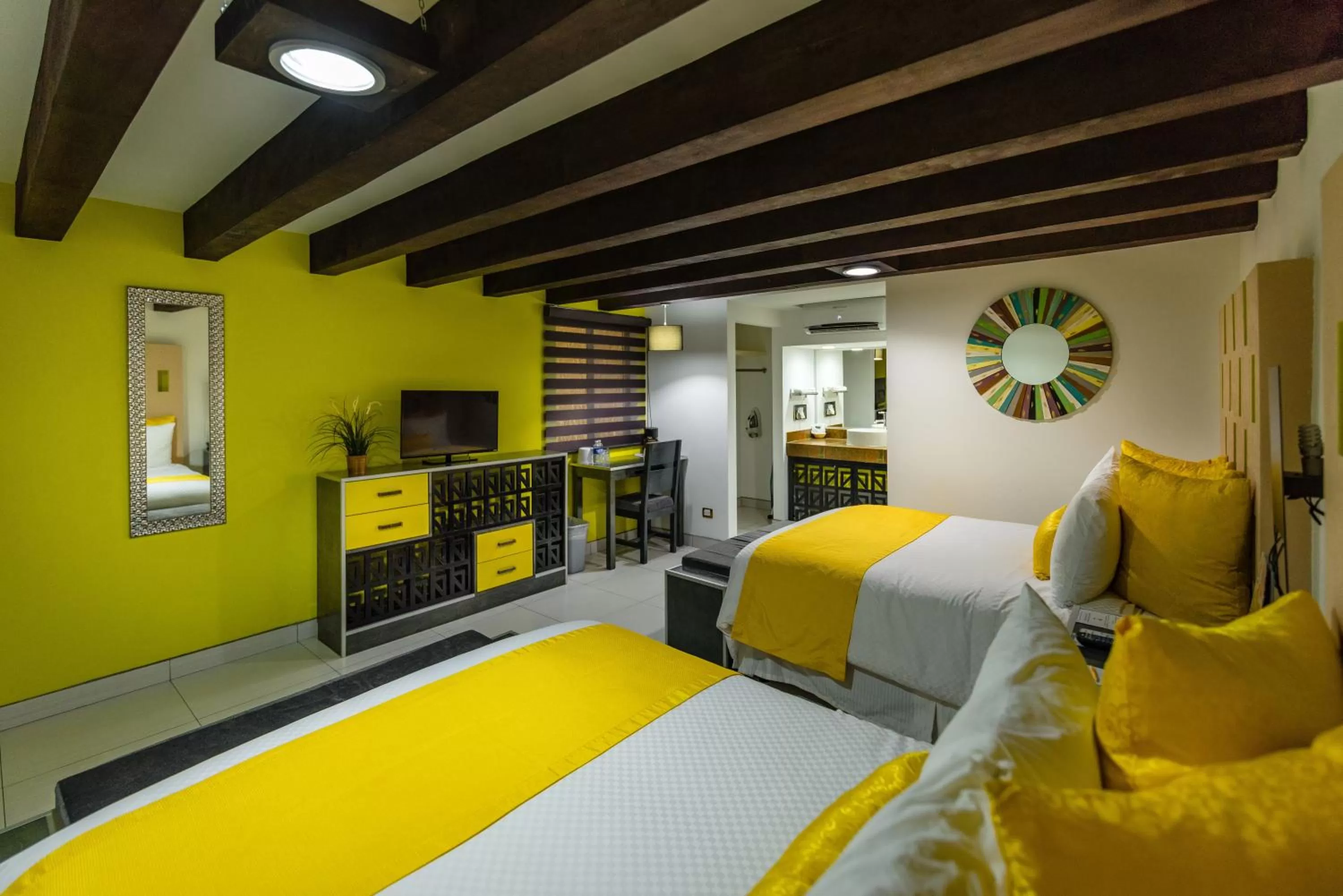 Photo of the whole room, Bed in Baja Inn Hoteles Rio