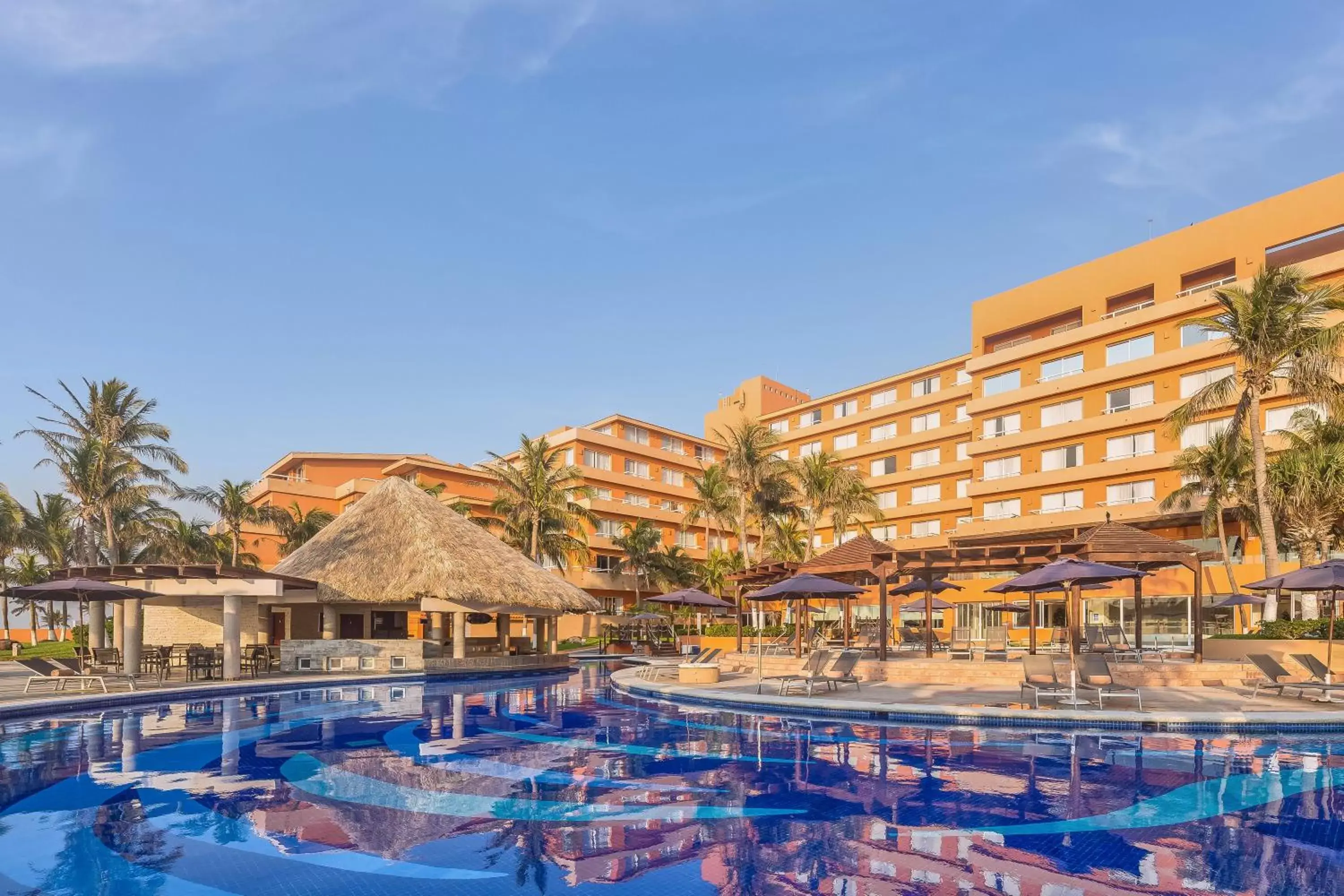 Swimming Pool in Grand Fiesta Americana Veracruz