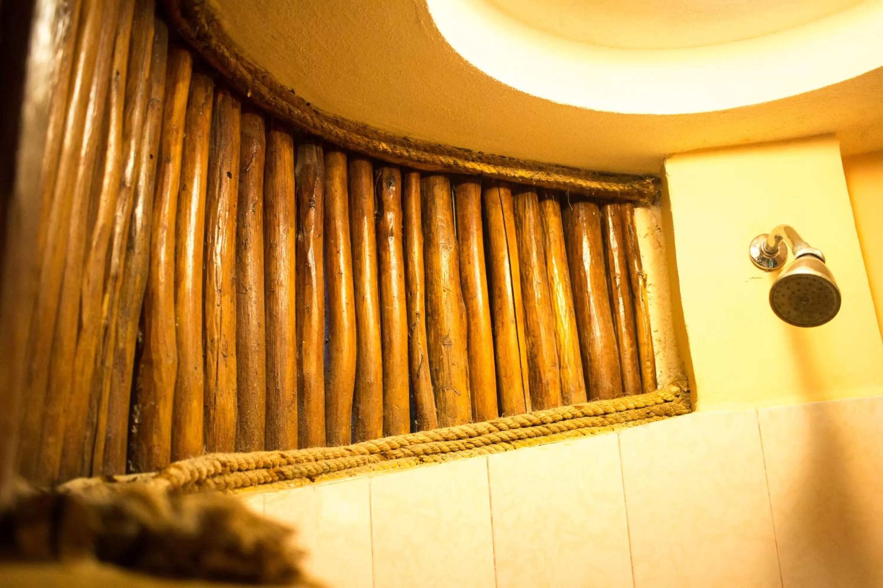 Shower in Cocos Cabañas Playa del Carmen Adults Only