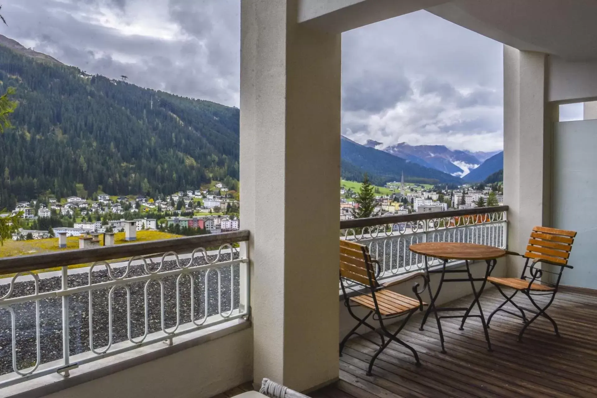 View (from property/room), Mountain View in Waldhotel & SPA Davos - for body & soul