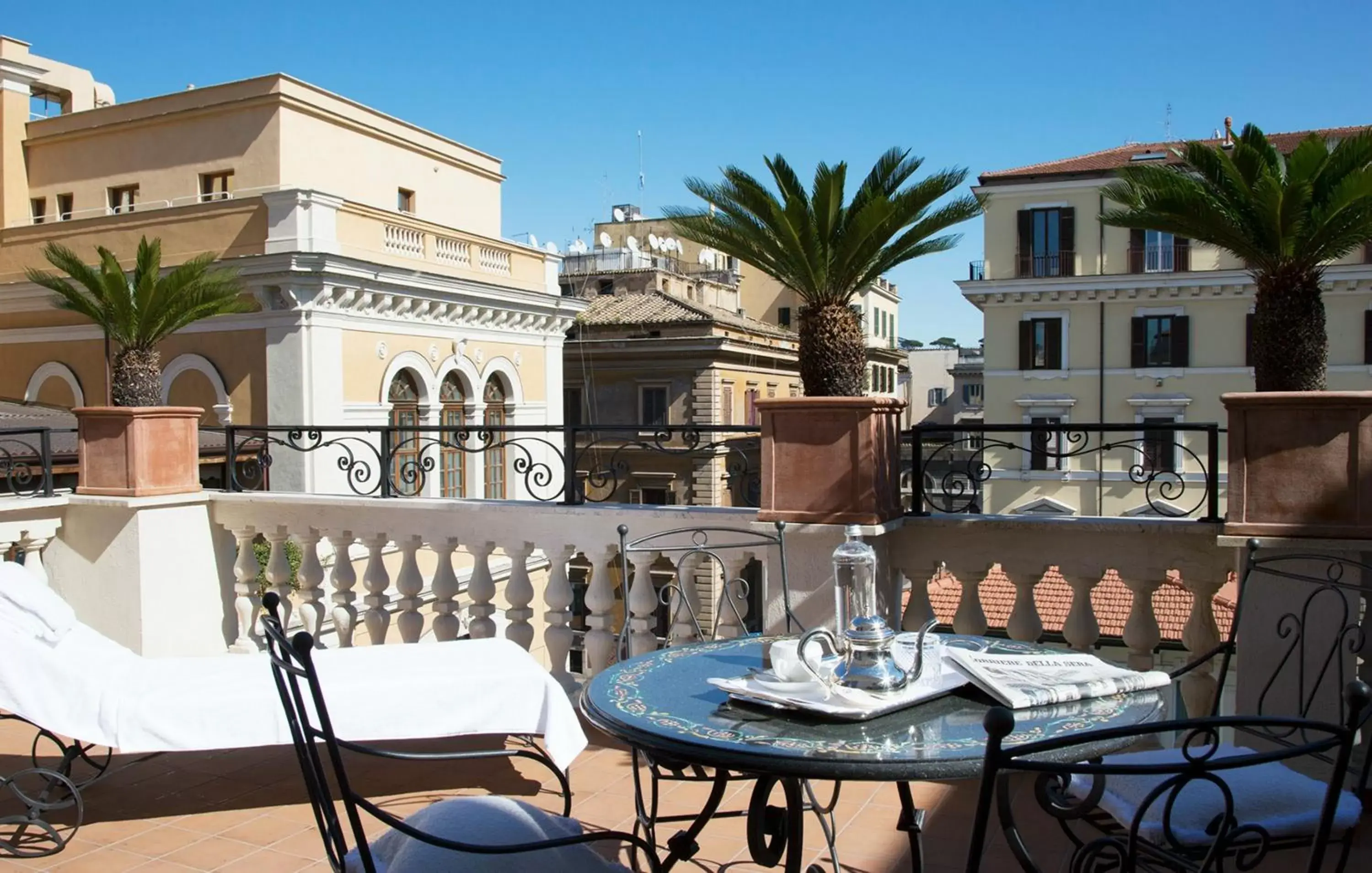 Balcony/Terrace in Palazzo Dama - Preferred Hotels & Resorts
