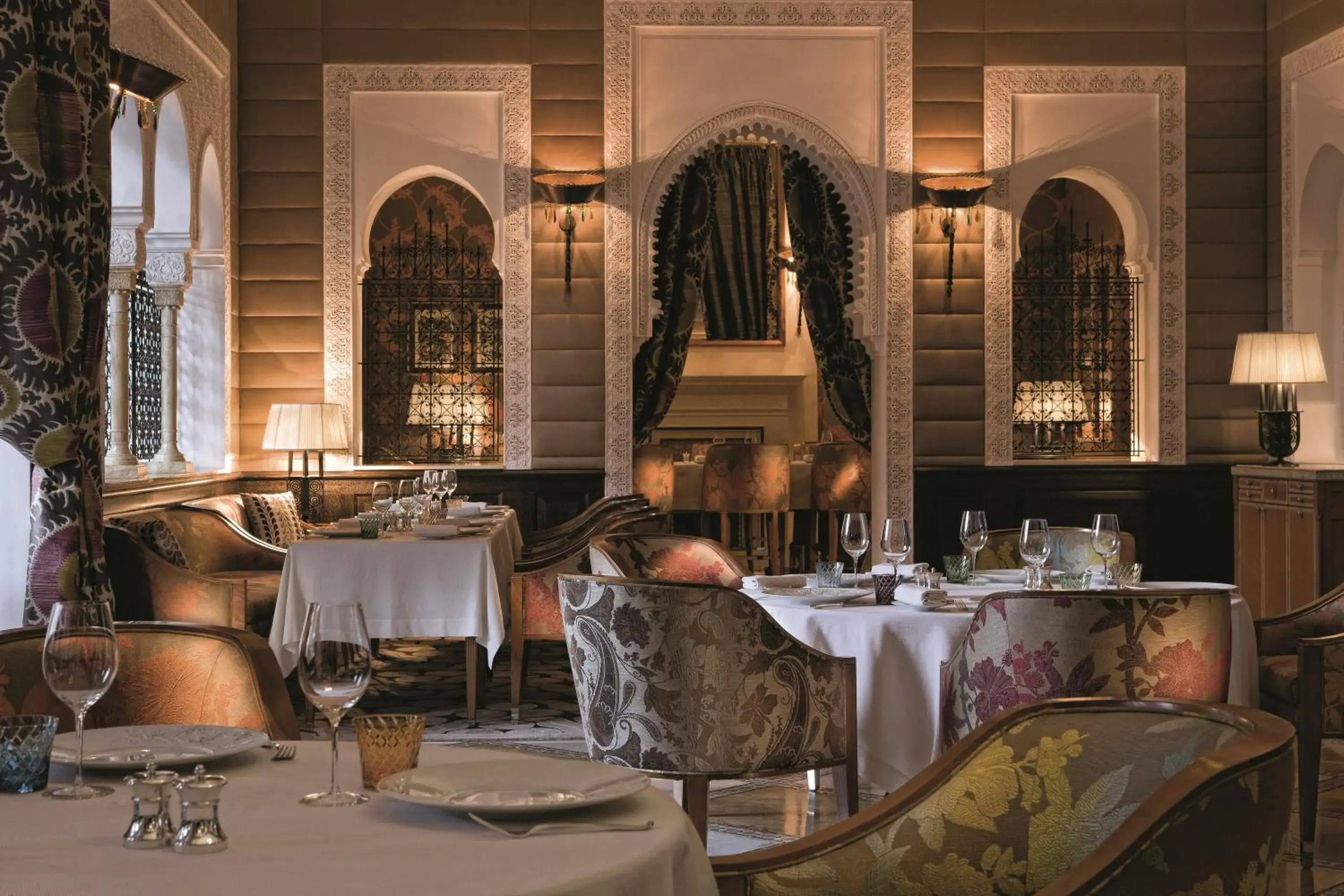 Restaurant/places to eat in Royal Mansour Marrakech