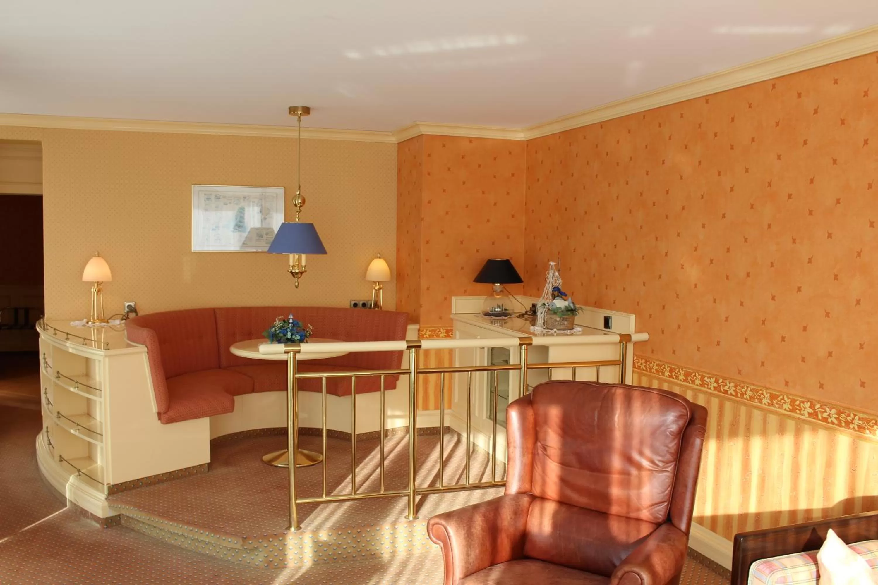 Living room in Hotel Strandperle