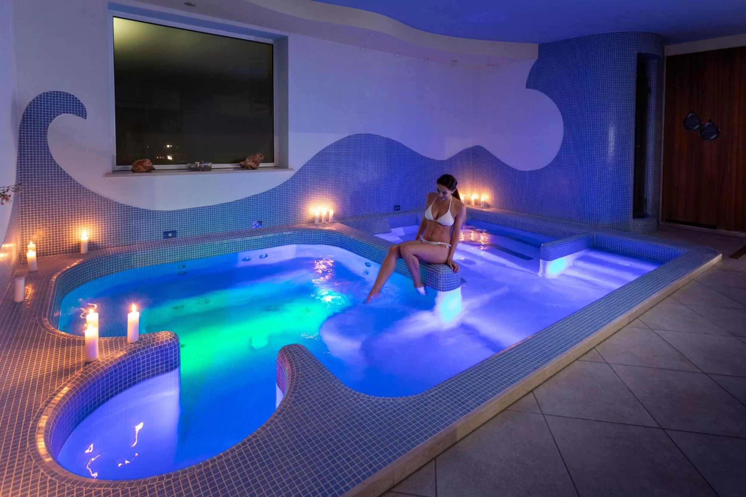 Spa and wellness centre/facilities, Swimming Pool in Nero D'Avorio Aparthotel & SPA