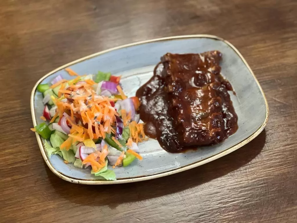 Food and drinks in The Black Horse Inn