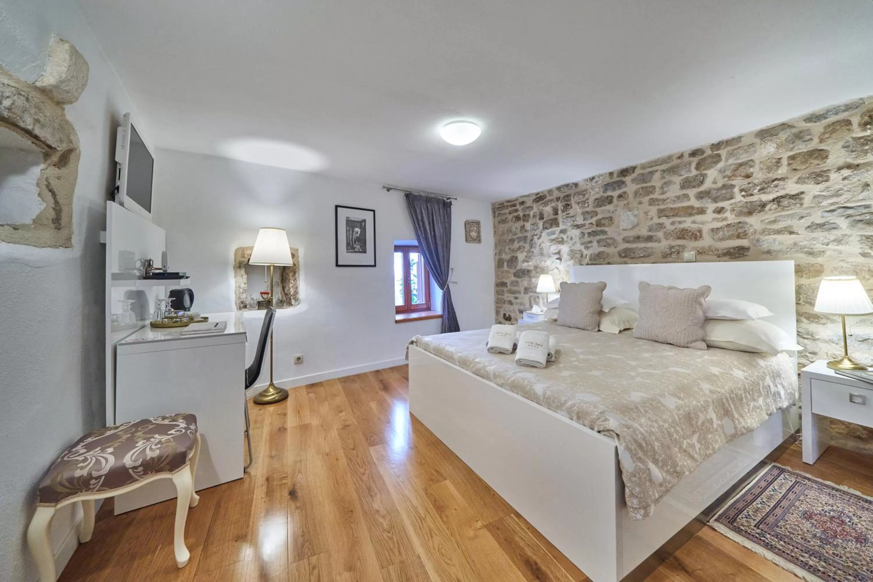 Bedroom, Bed in Villa Split Heritage Hotel